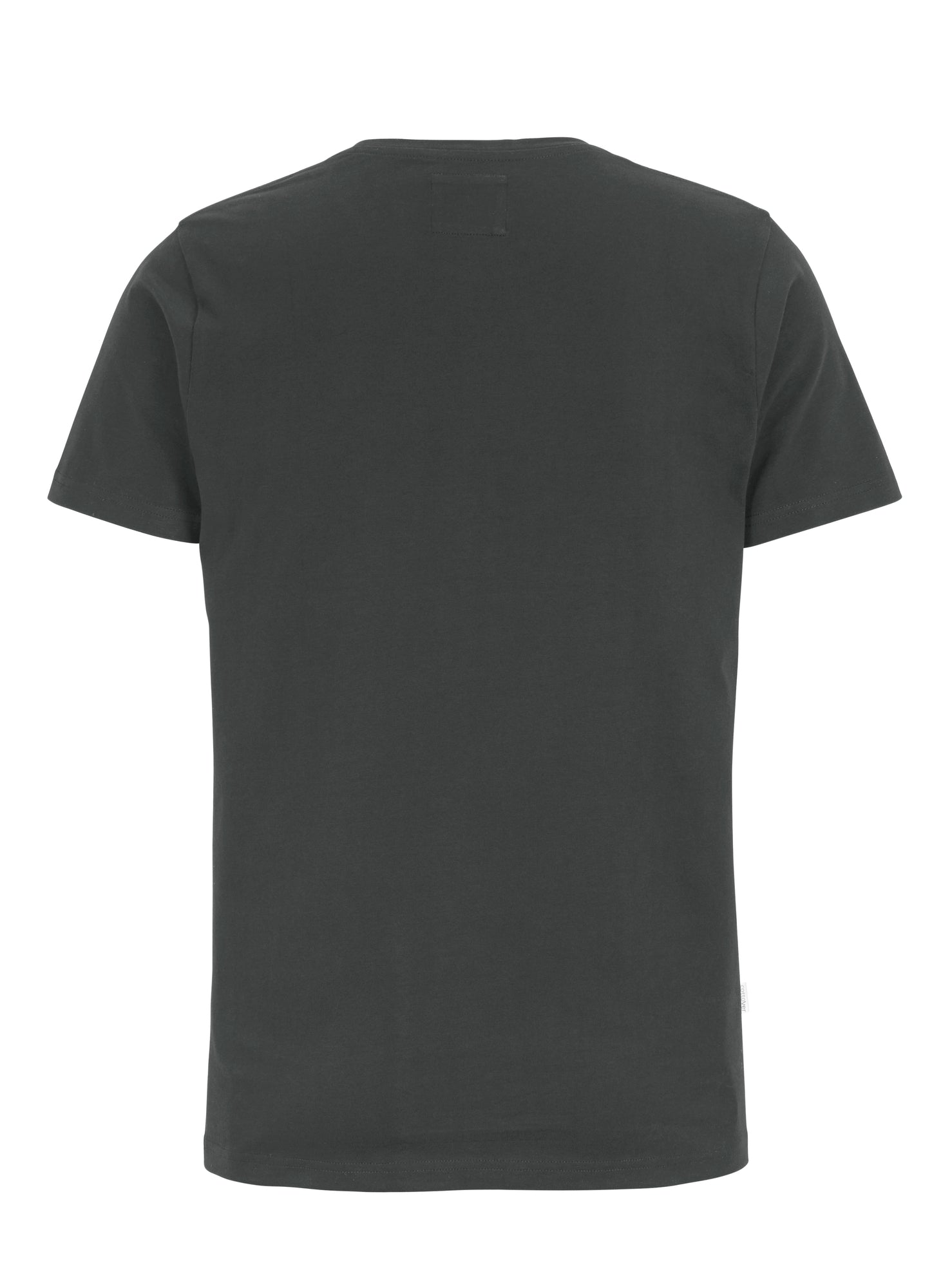 Stretch R-Neck Man Charcoal