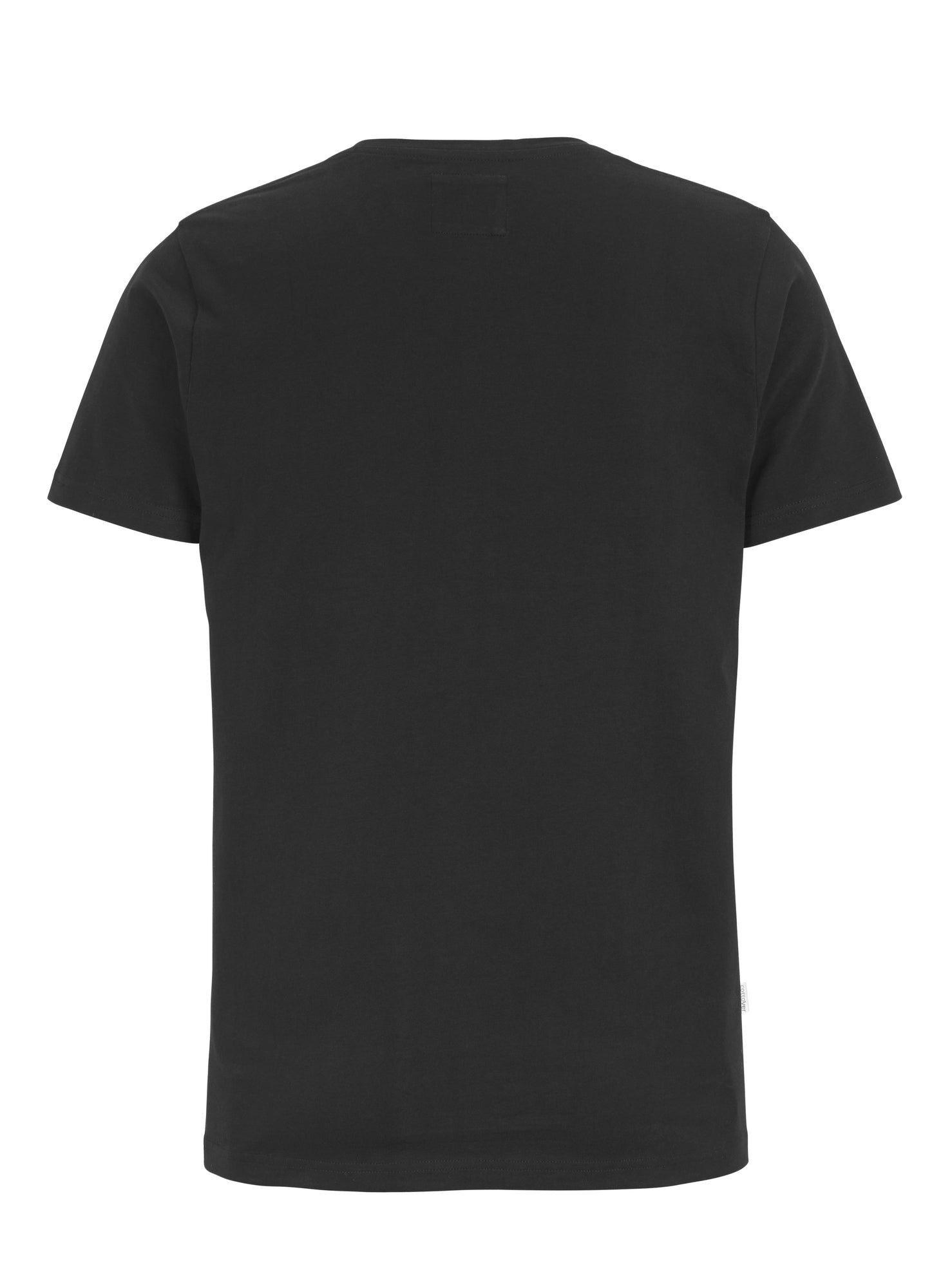 Stretch R-Neck Man Black