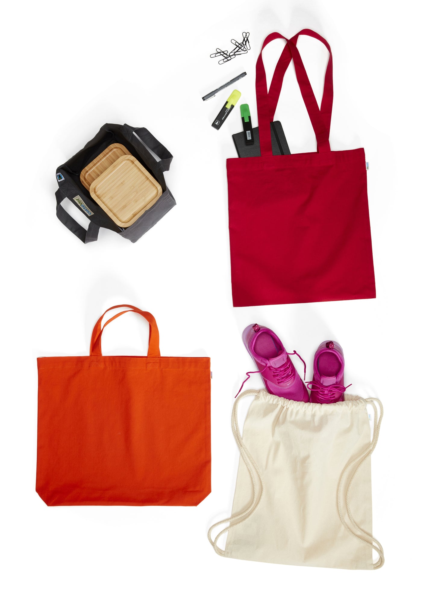 Tote Bag Heavy/S Black