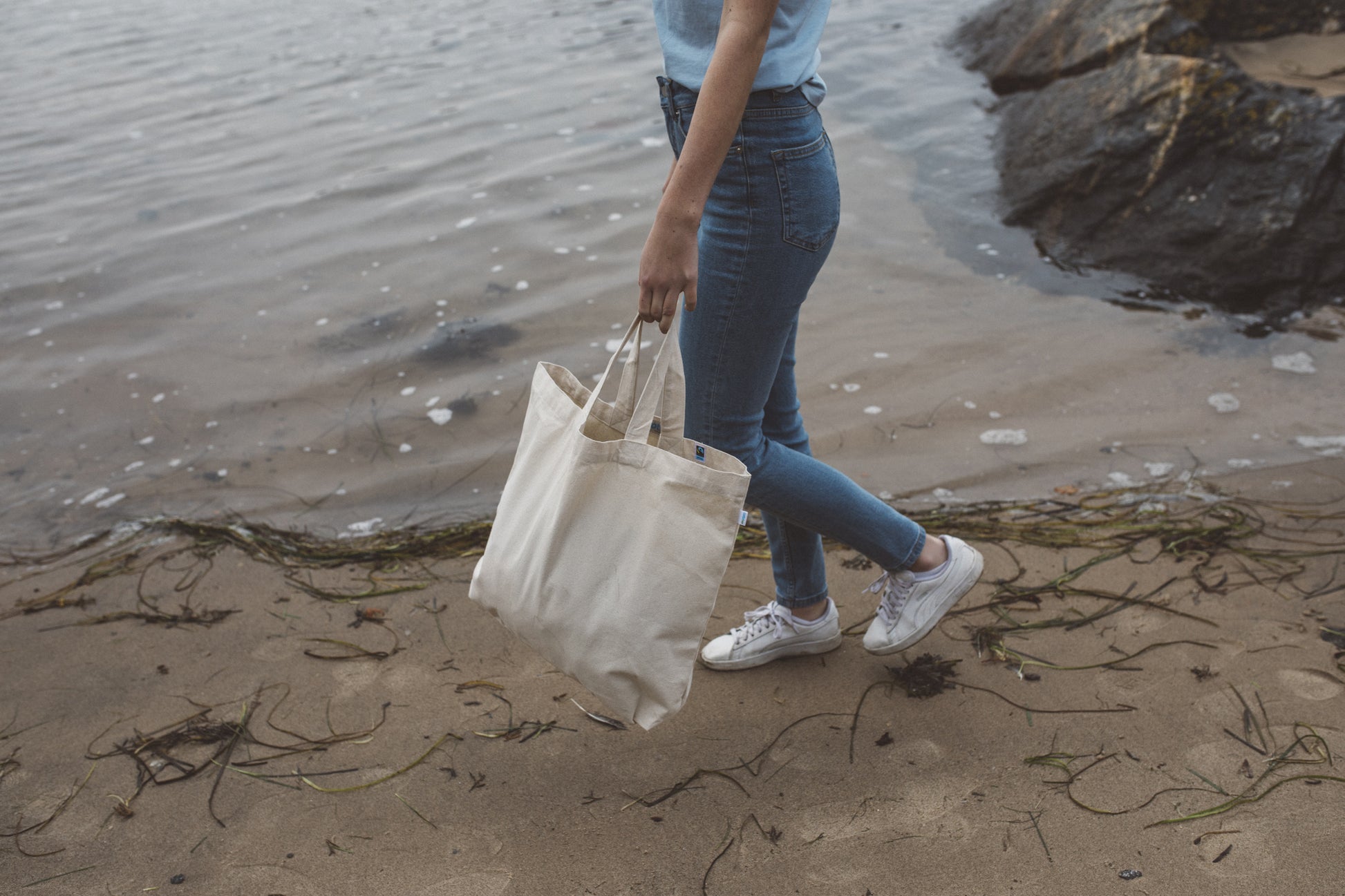 Tote Bag Heavy/L Black