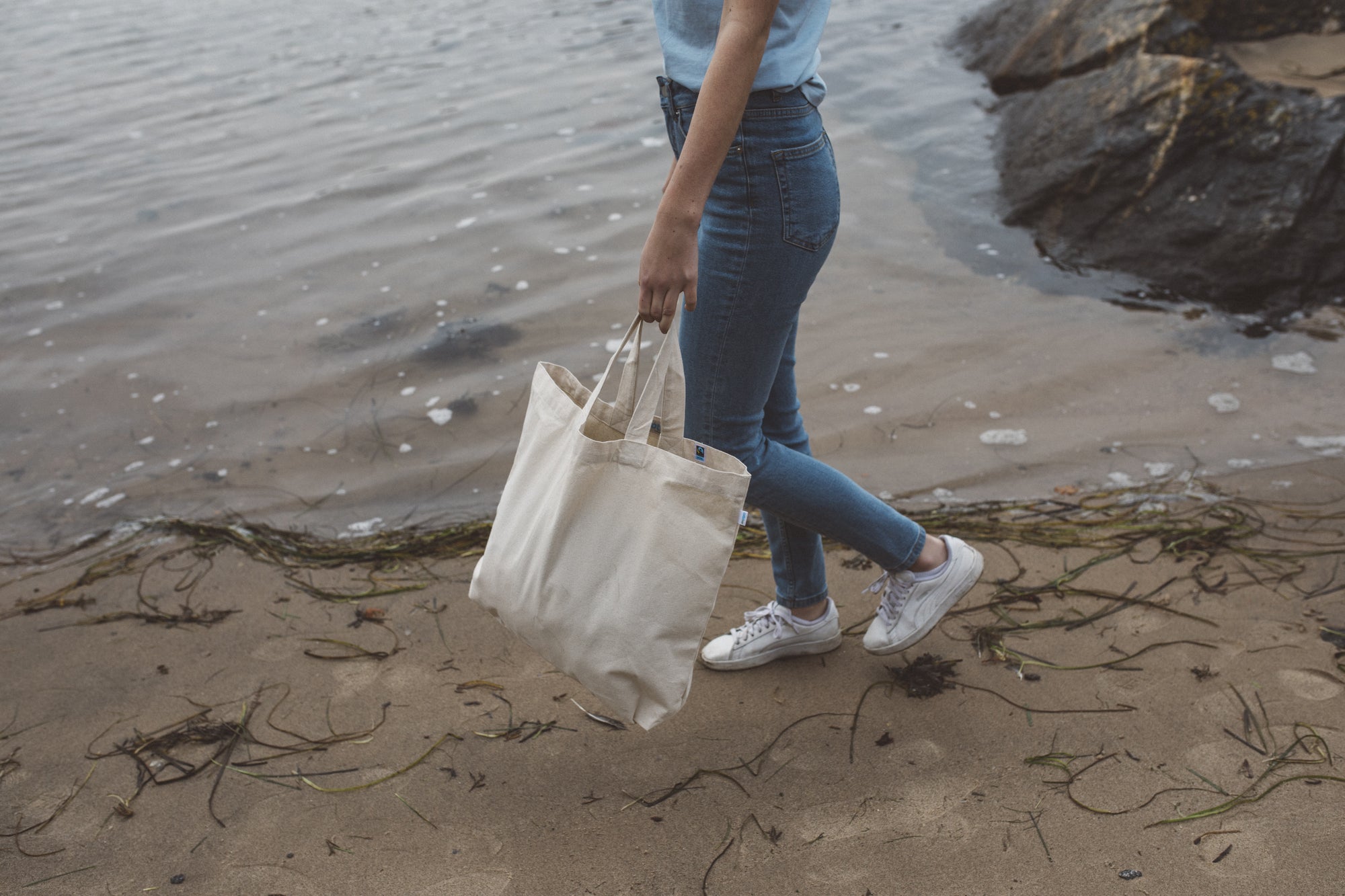 Tote Bag Heavy/L Black