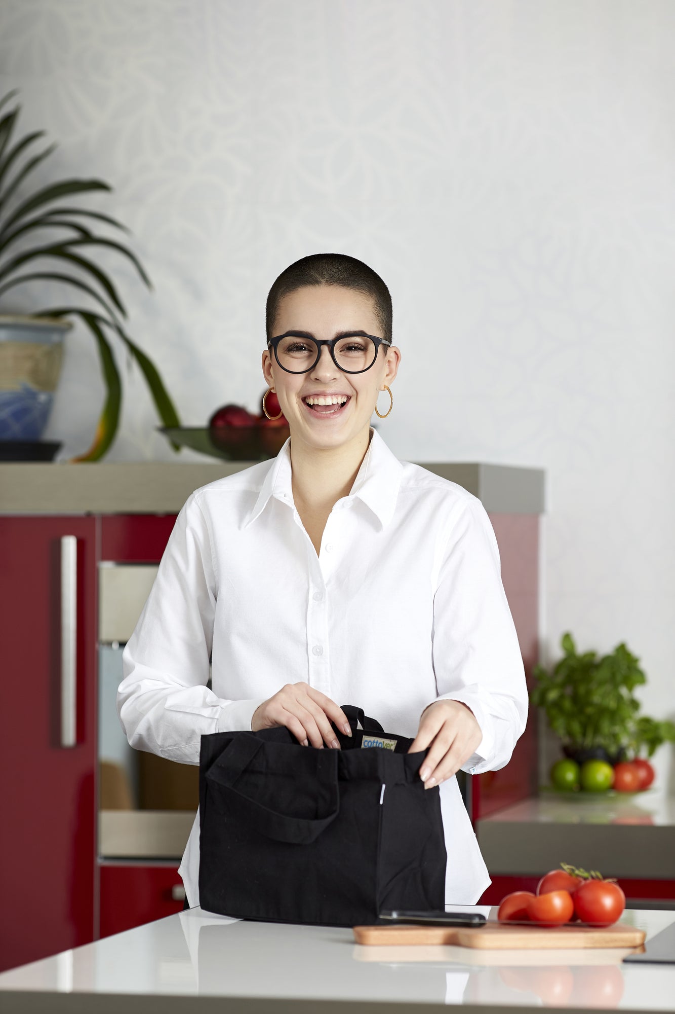 Tote Bag Heavy/S Black