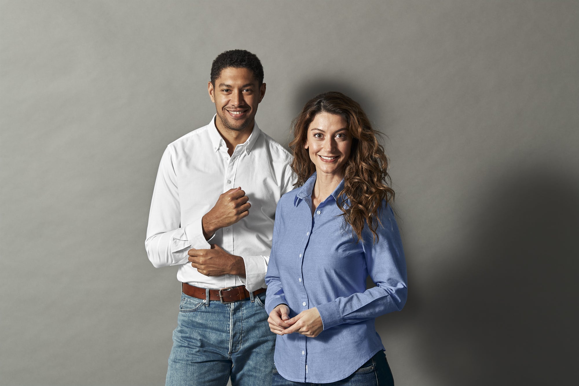 Oxford Shirt Slim fit Man White