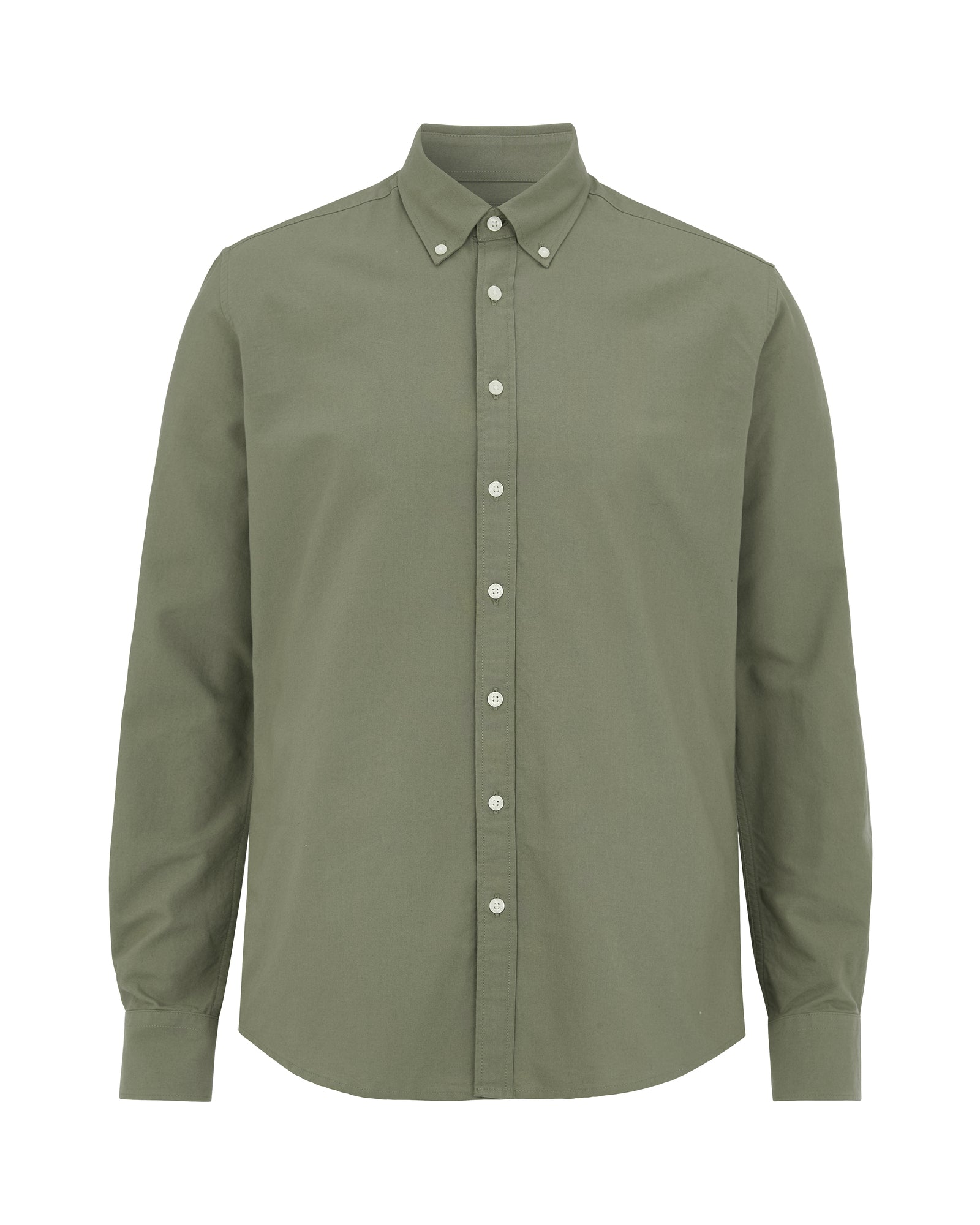 Oxford Shirt Slim fit Man Olive