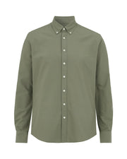 Oxford Shirt Slim fit Man Olive