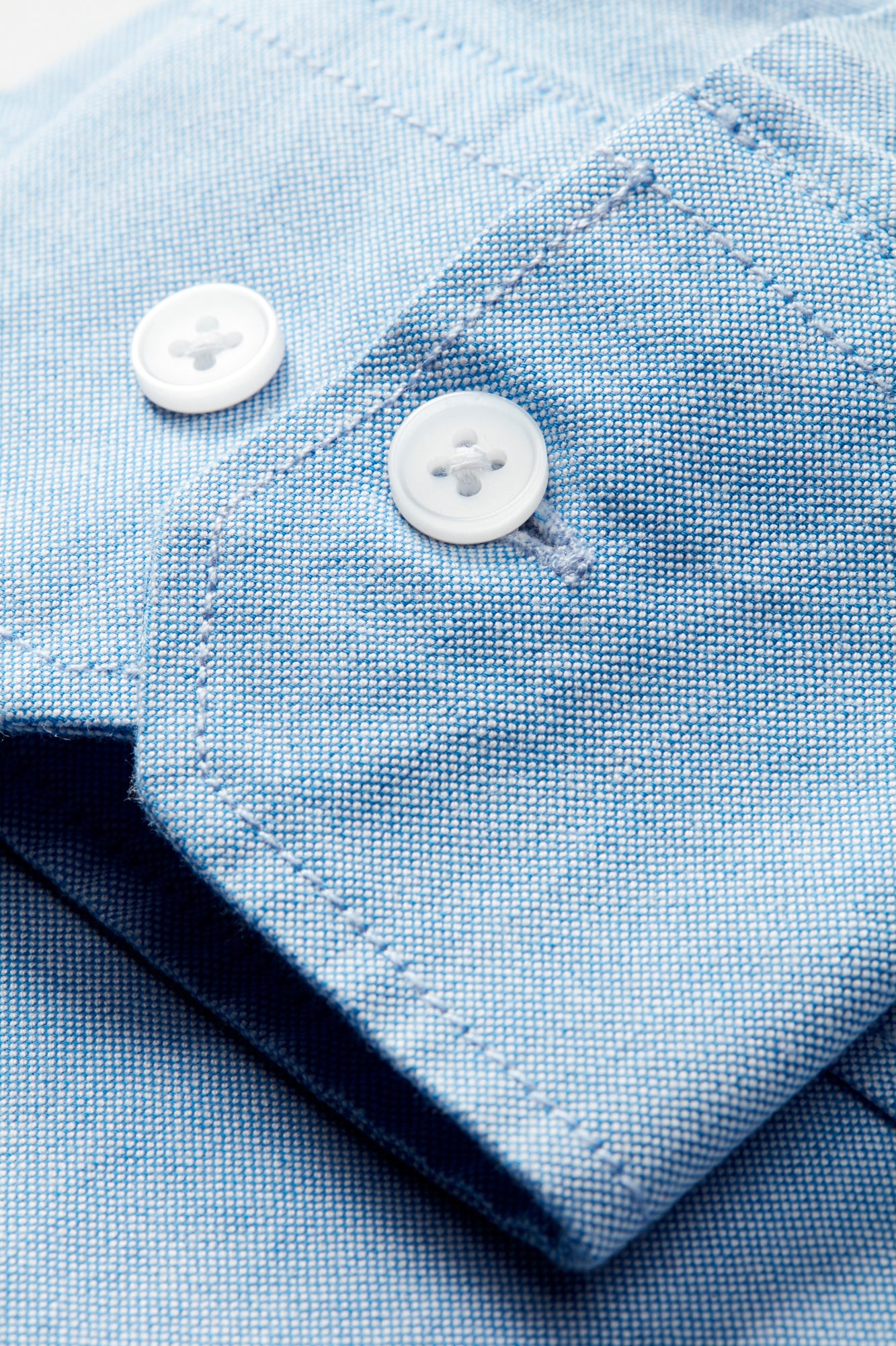 Oxford Shirt Slim fit Man Navy
