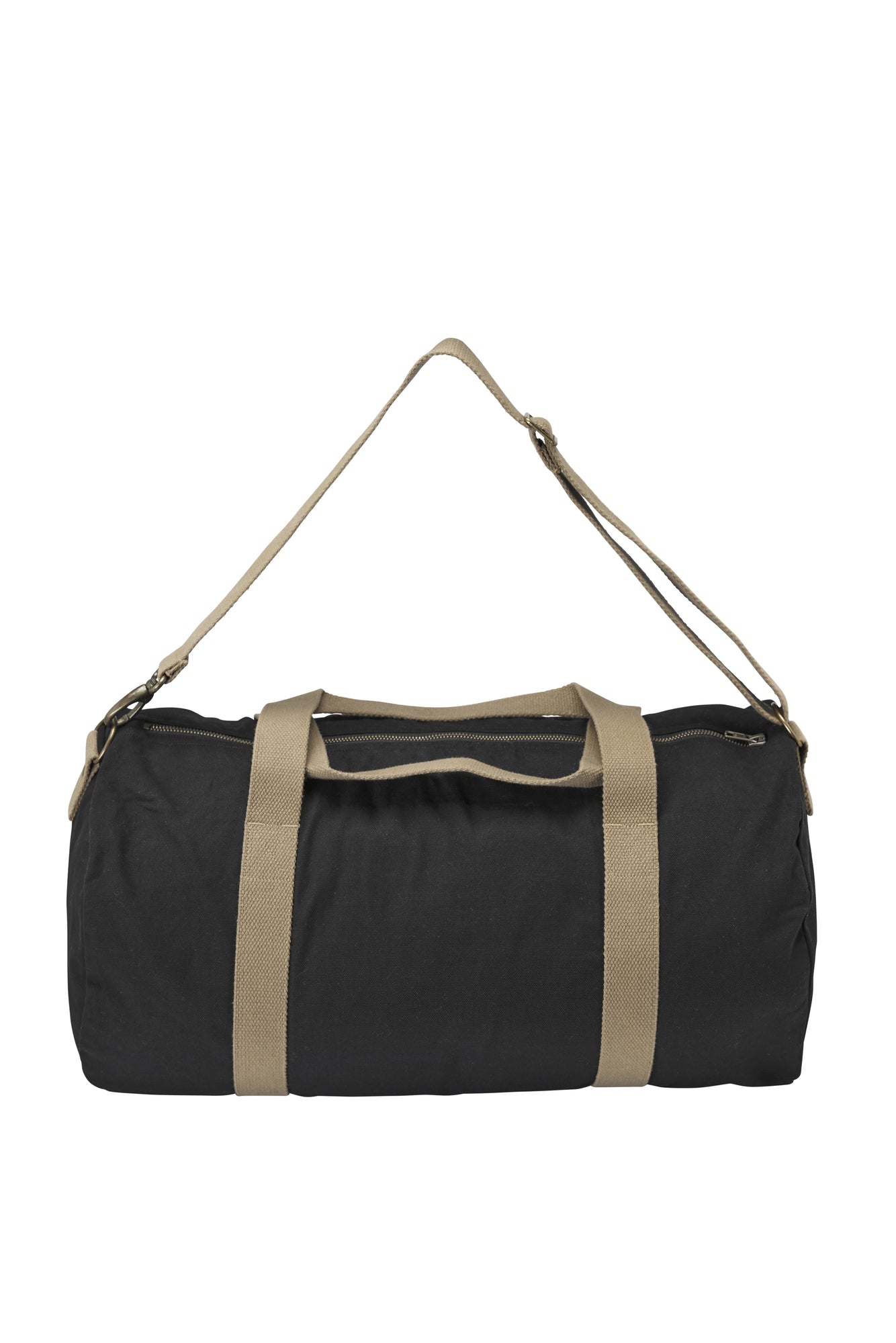 Canvas Dufflebag (GOTS) Black