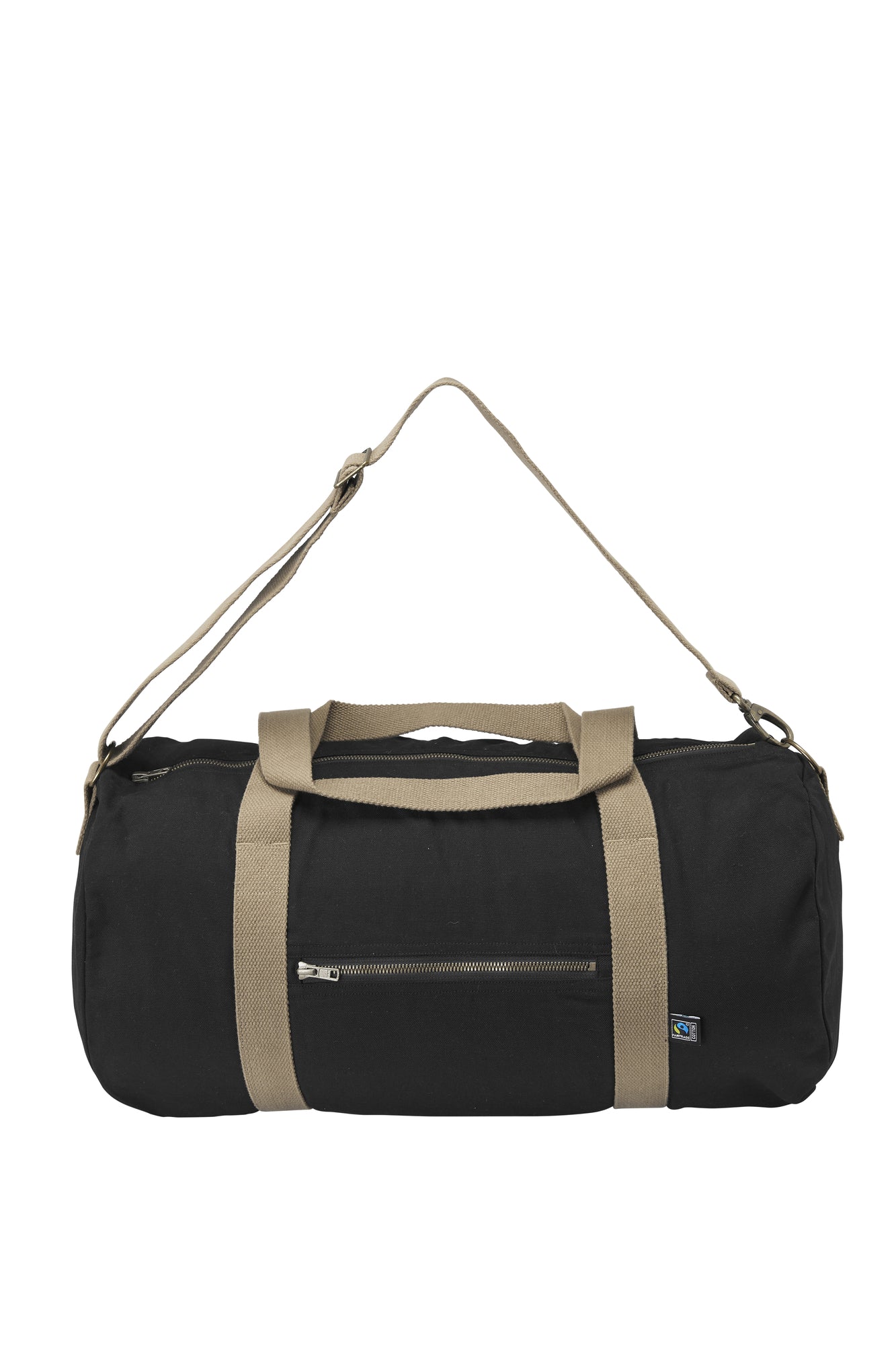 Canvas Dufflebag (GOTS) Black