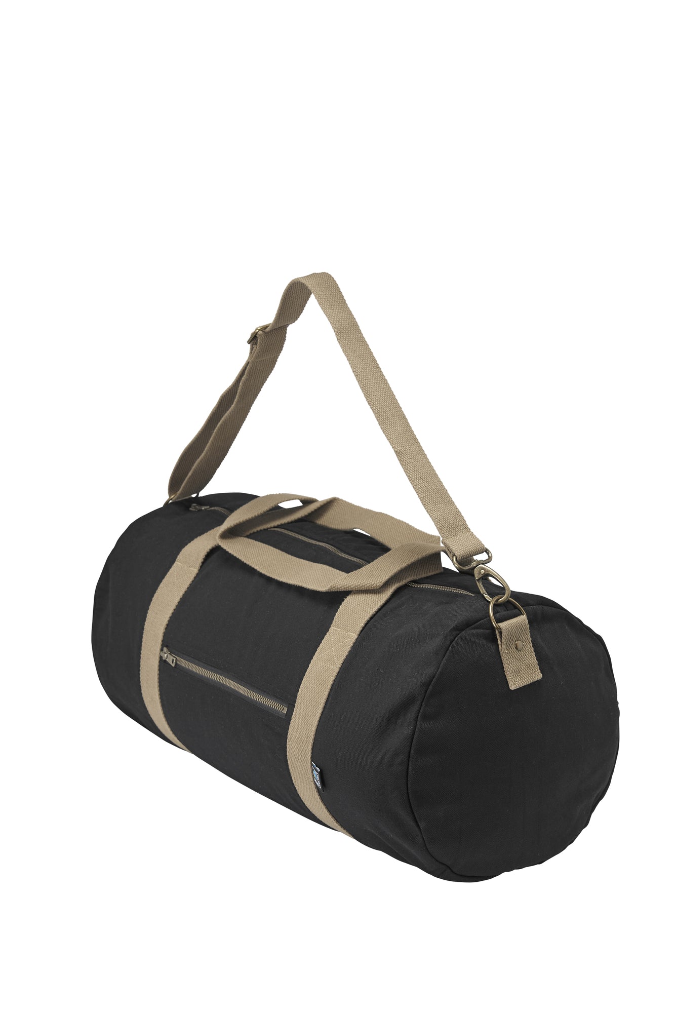 Canvas Dufflebag (GOTS) Black