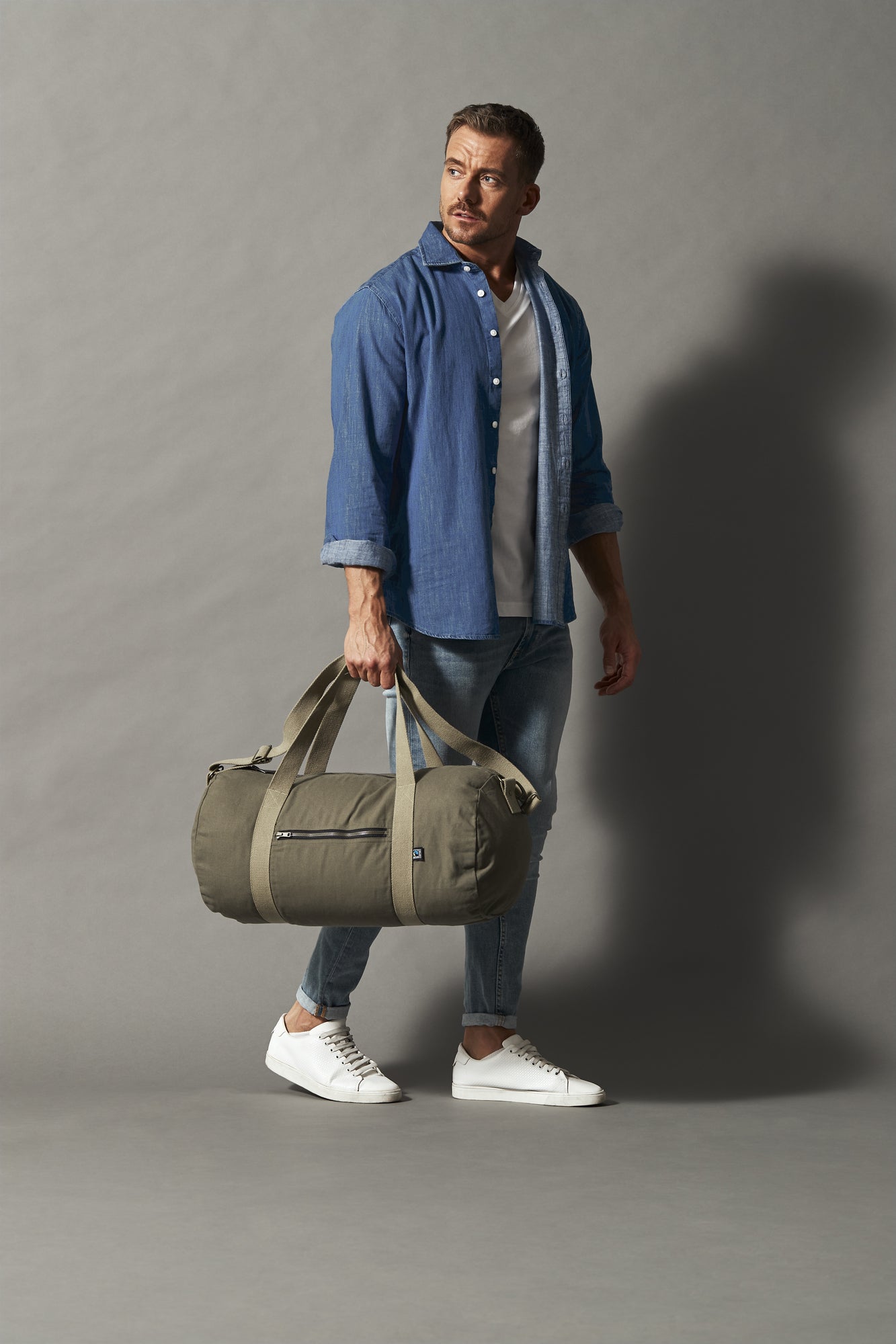 Canvas Dufflebag (GOTS) Black
