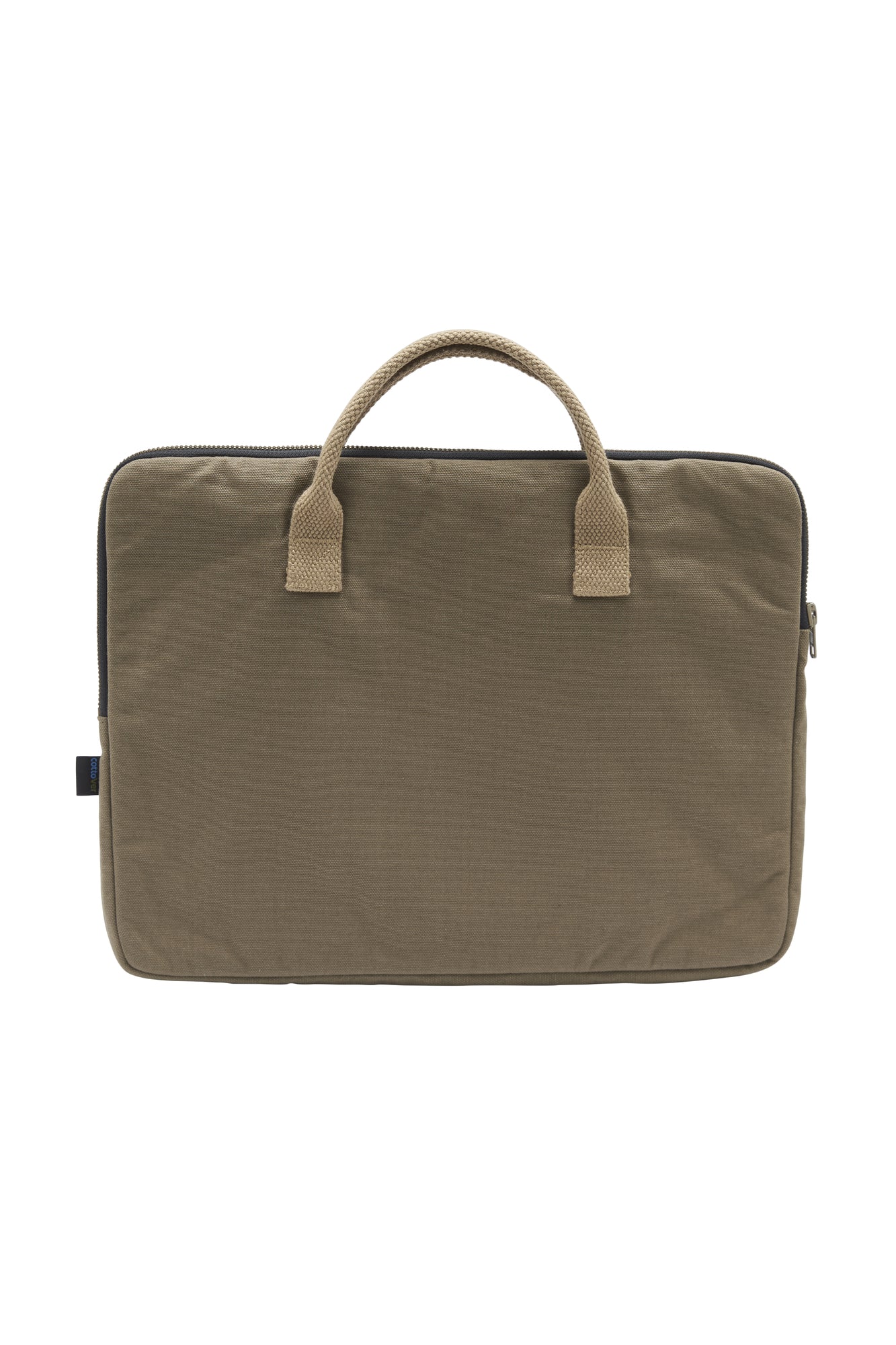 Canvas Computer Case Dk Olive