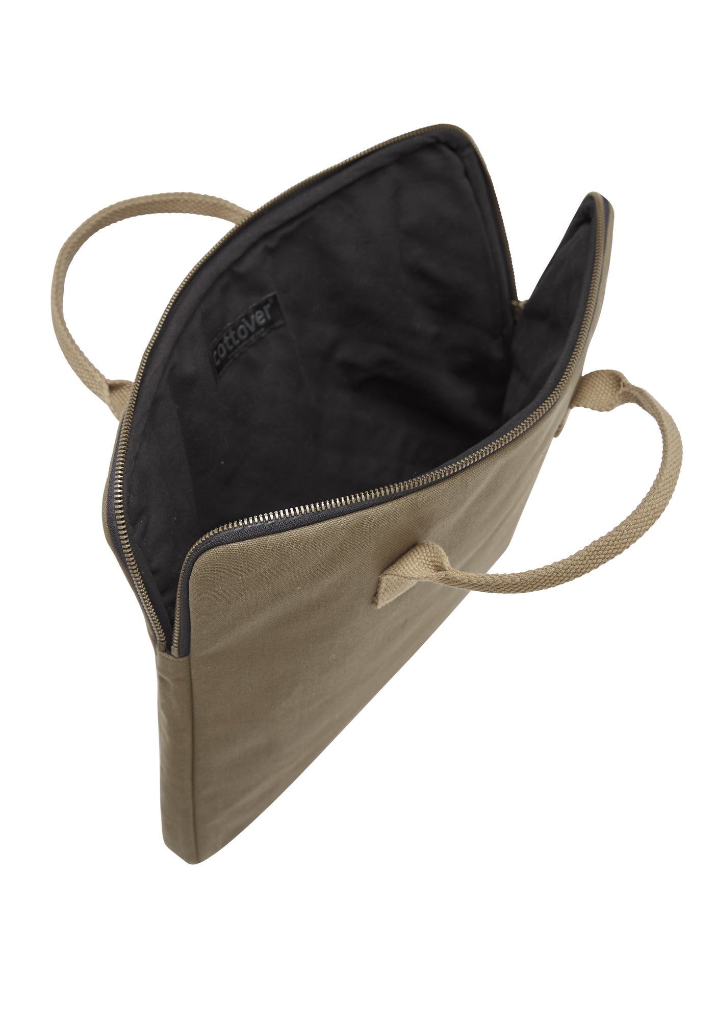 Canvas Computer Case Dk Olive