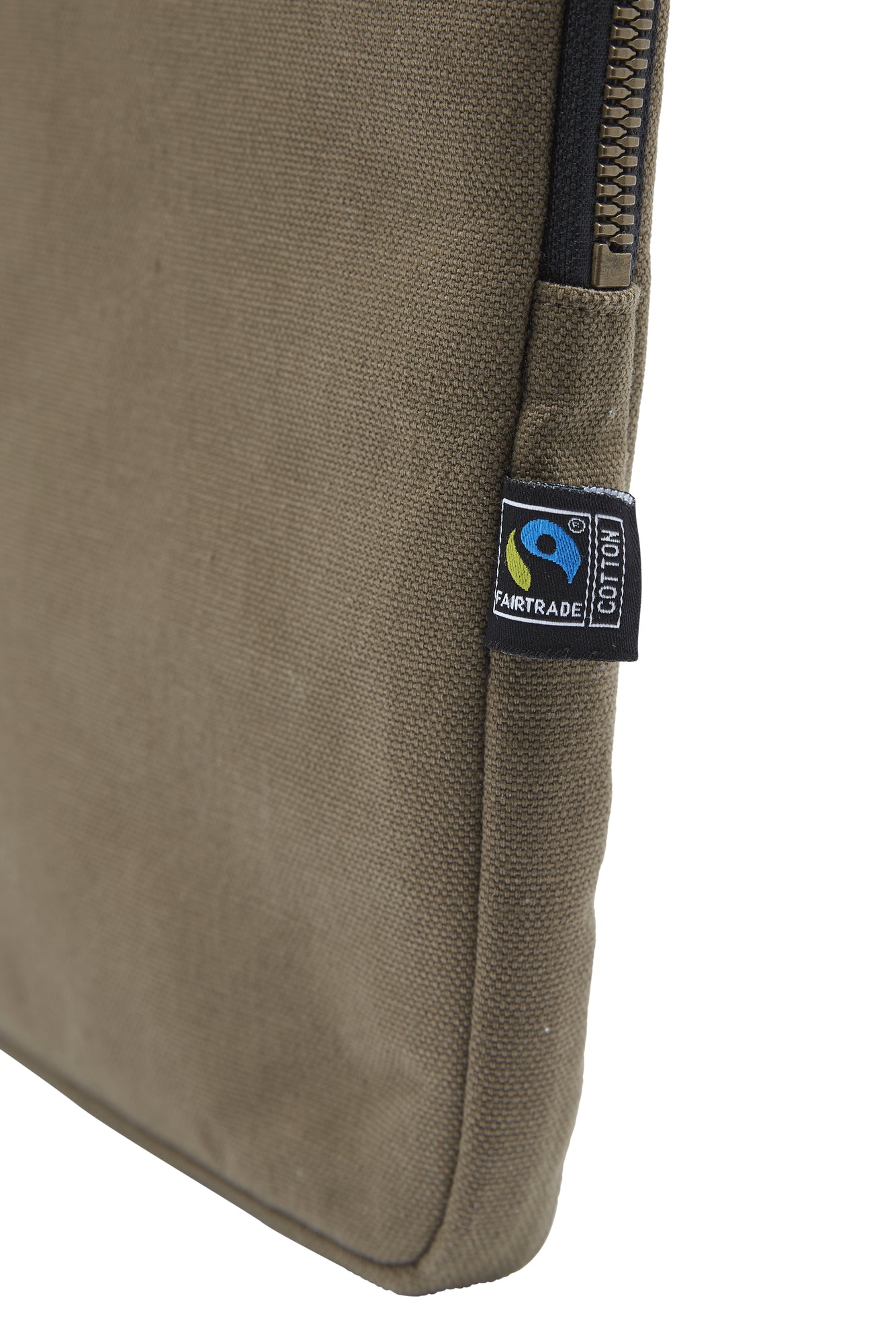 Canvas Computer Case Dk Olive