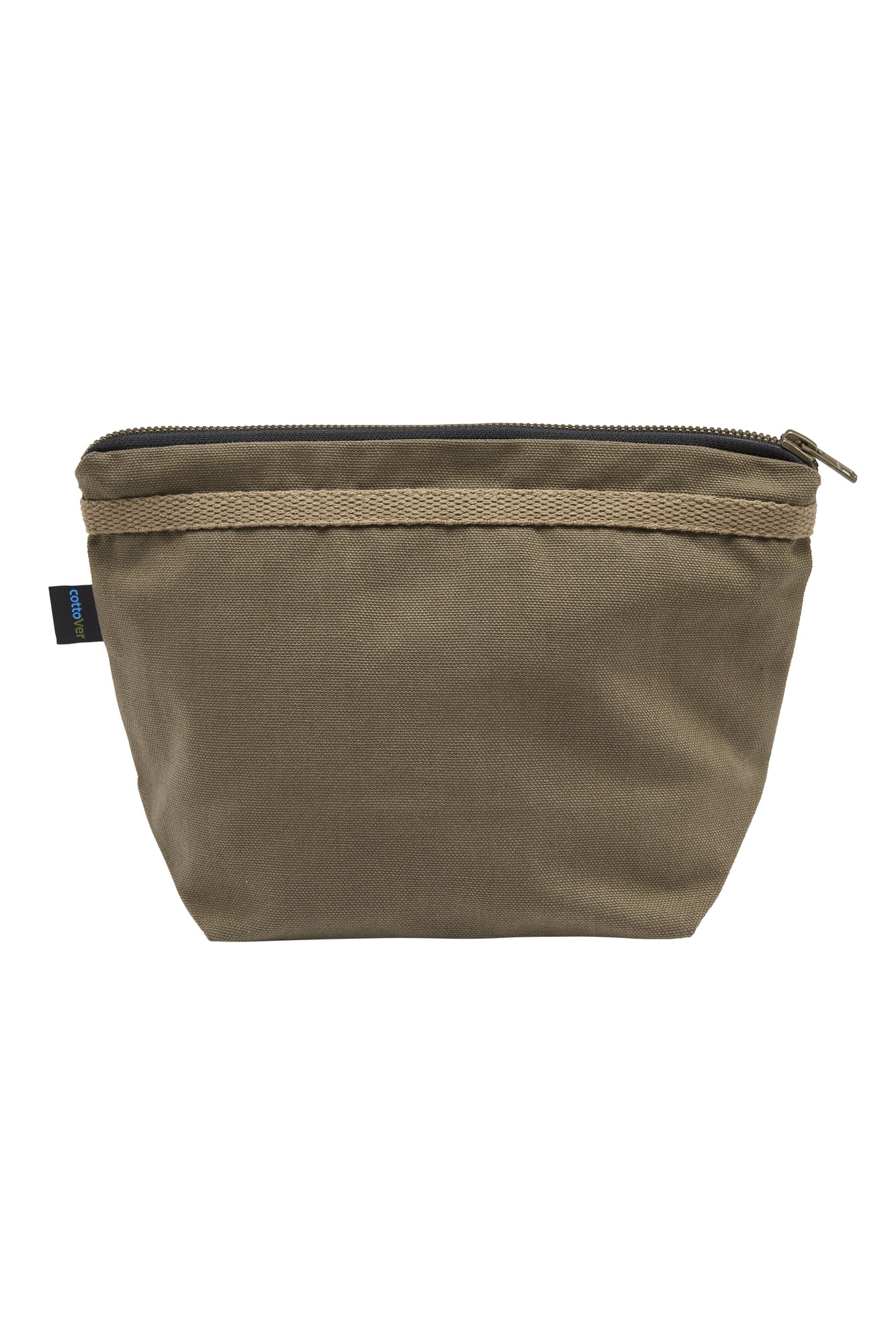 Canvas Toilet Case Dk Olive