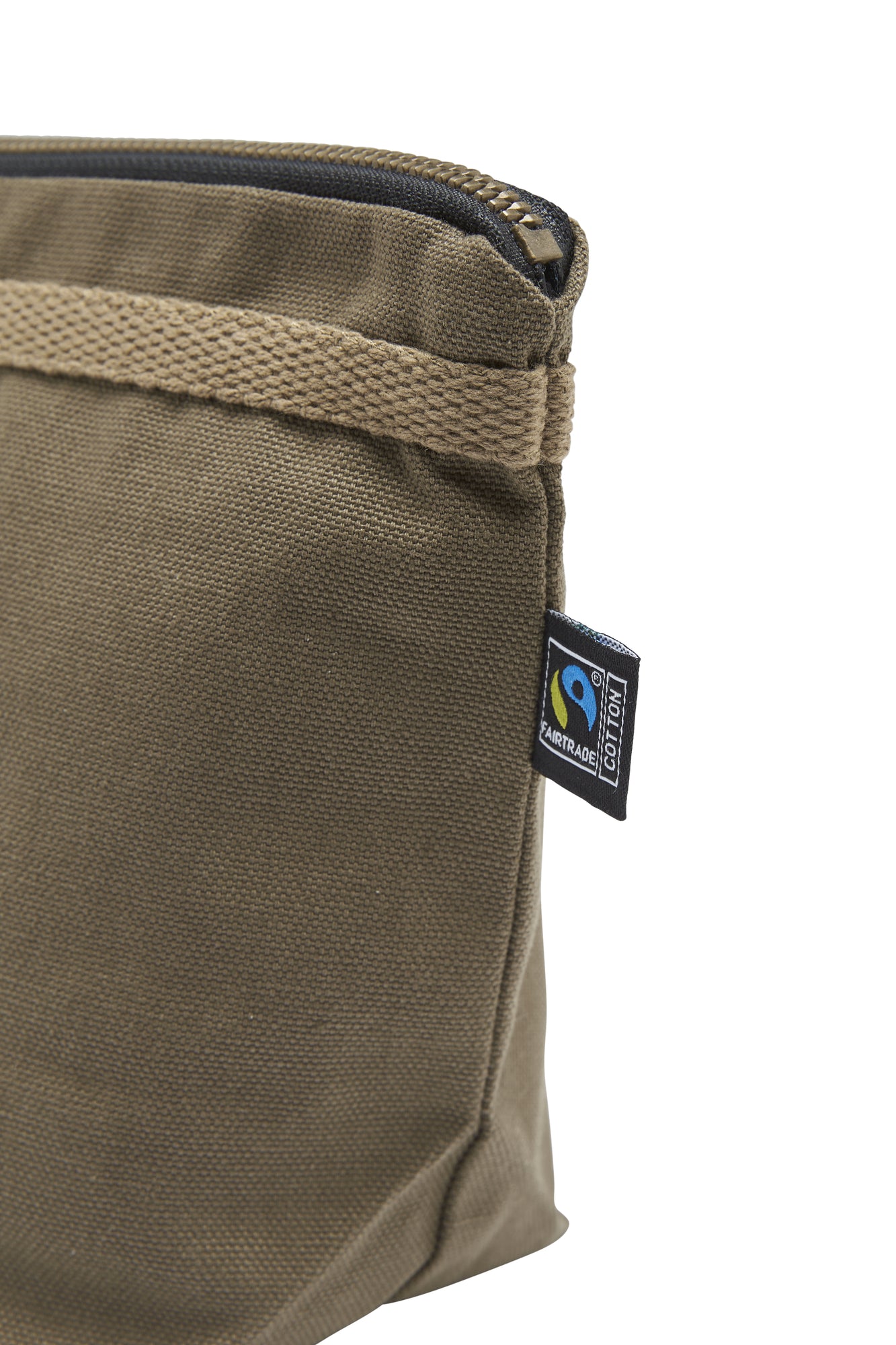 Canvas Toilet Case Dk Olive