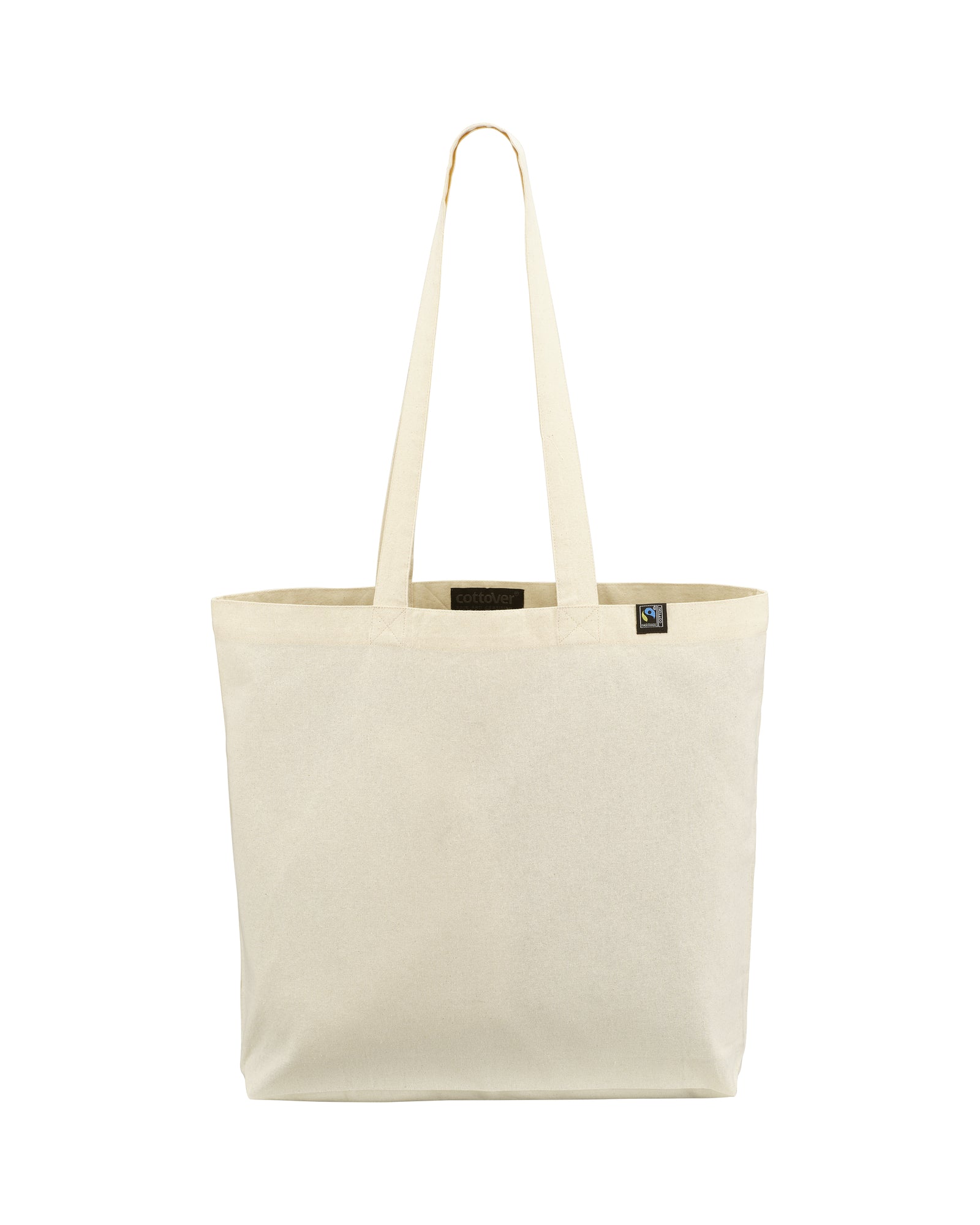 Key Tote Bag (GOTS) Natural