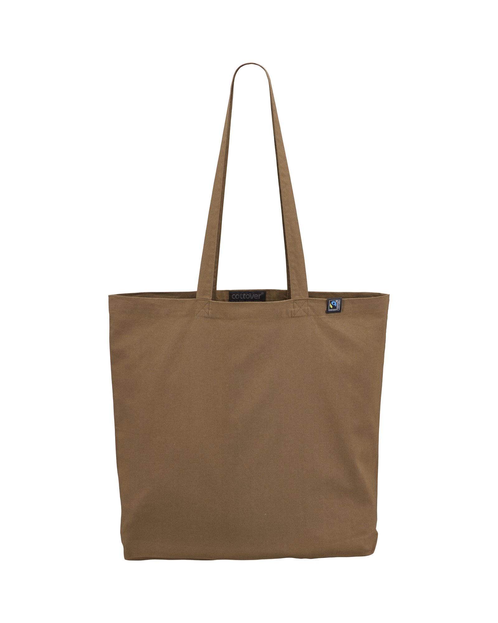 Key Tote Bag (GOTS) Brown