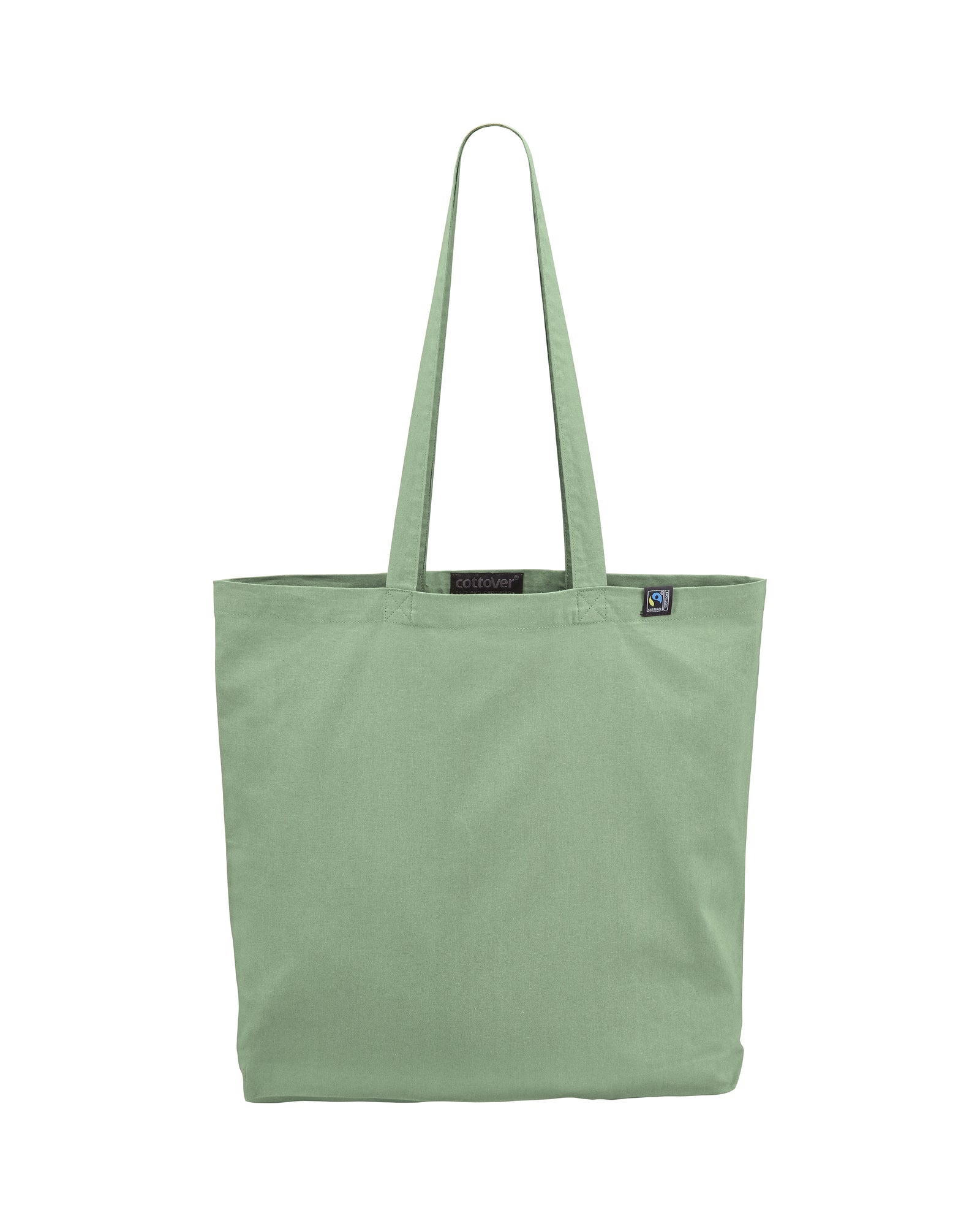 Key Tote Bag (GOTS) Dusty Green