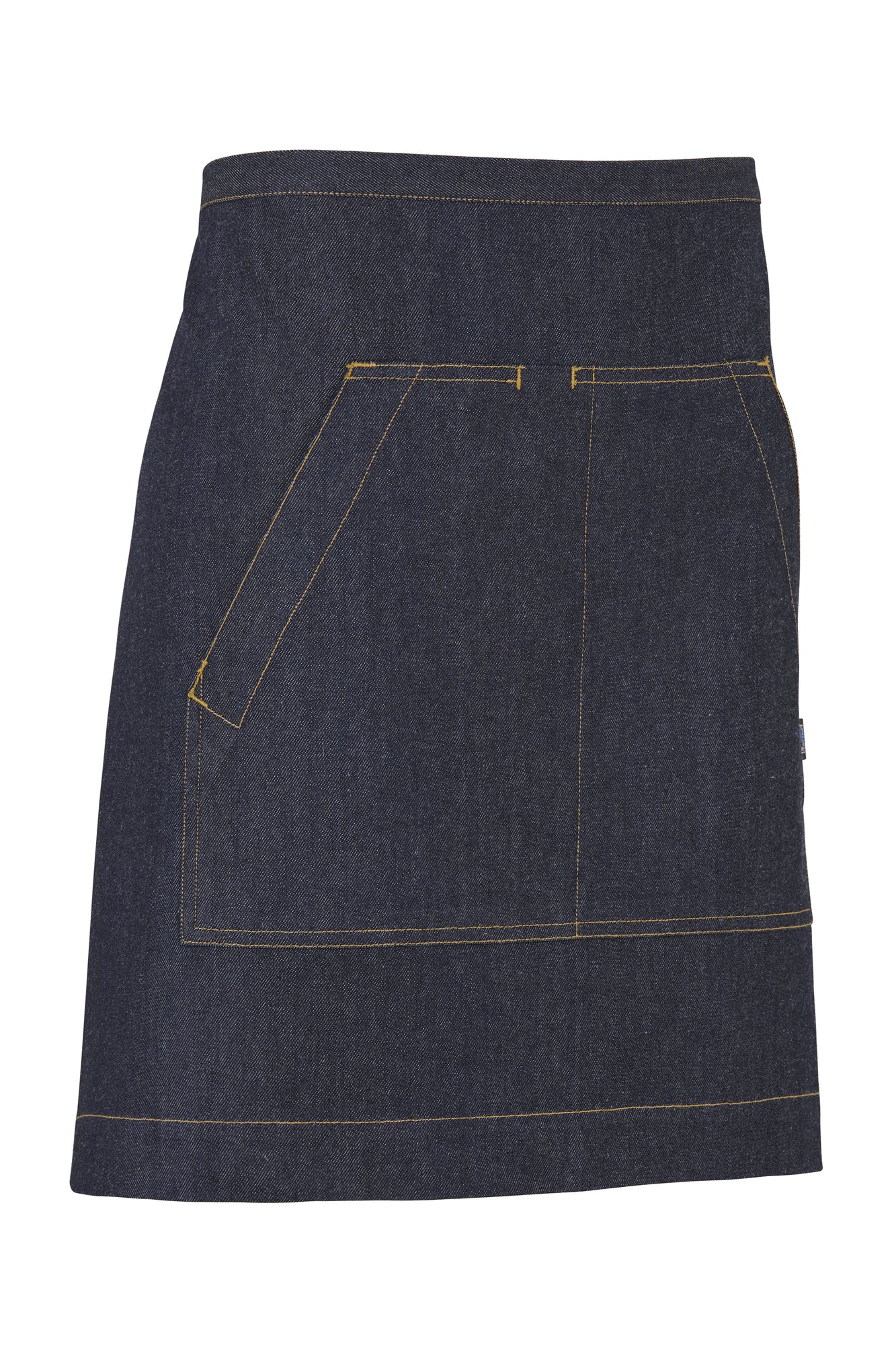 Waist Apron Short Dark Blue