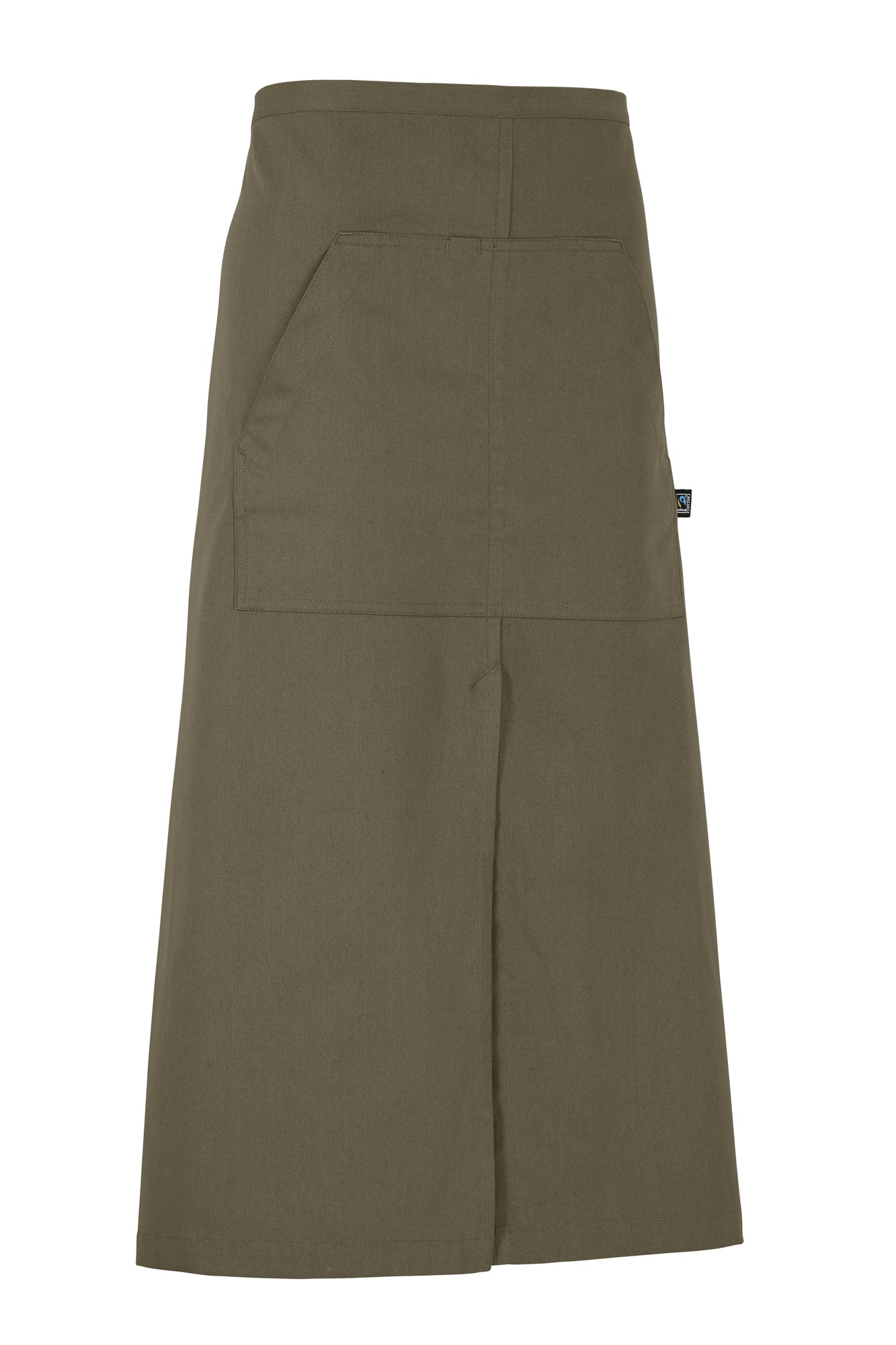 Waist Apron Long (GOTS) Dark Olive