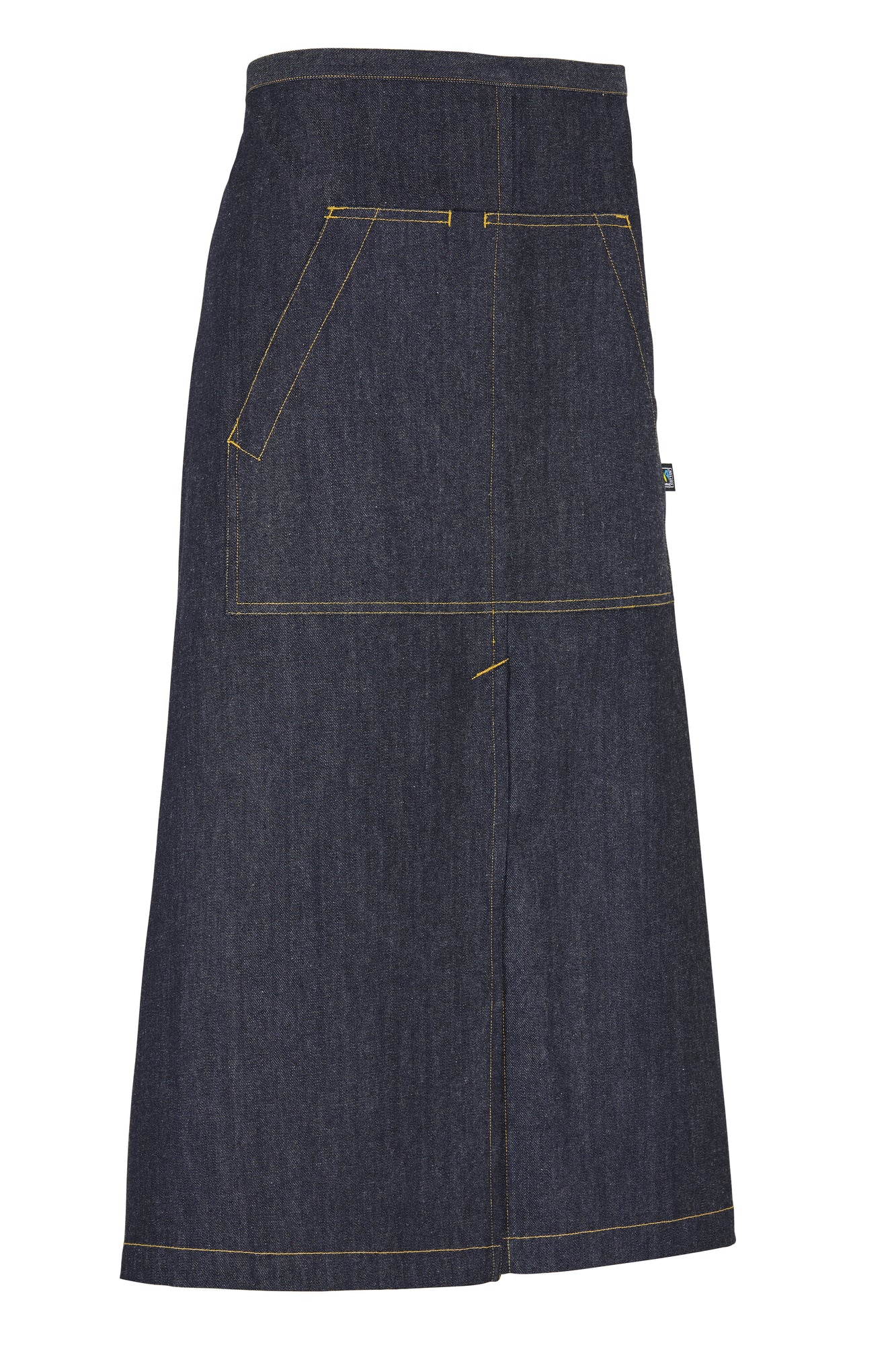 Waist Apron Long (GOTS) Dark Blue