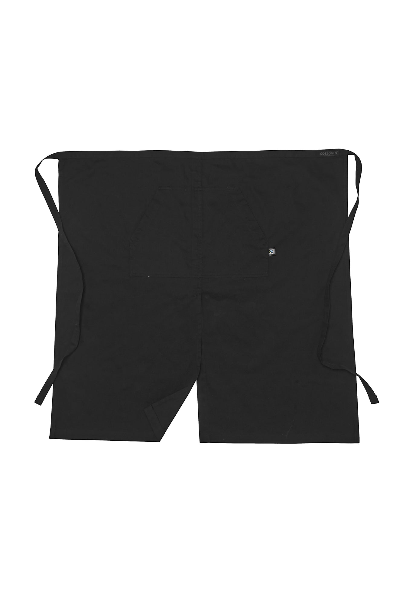 Waist Apron Long (GOTS) Black