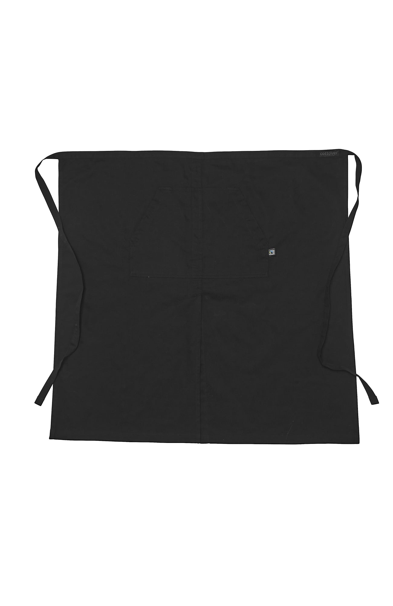 Waist Apron Long (GOTS) Black