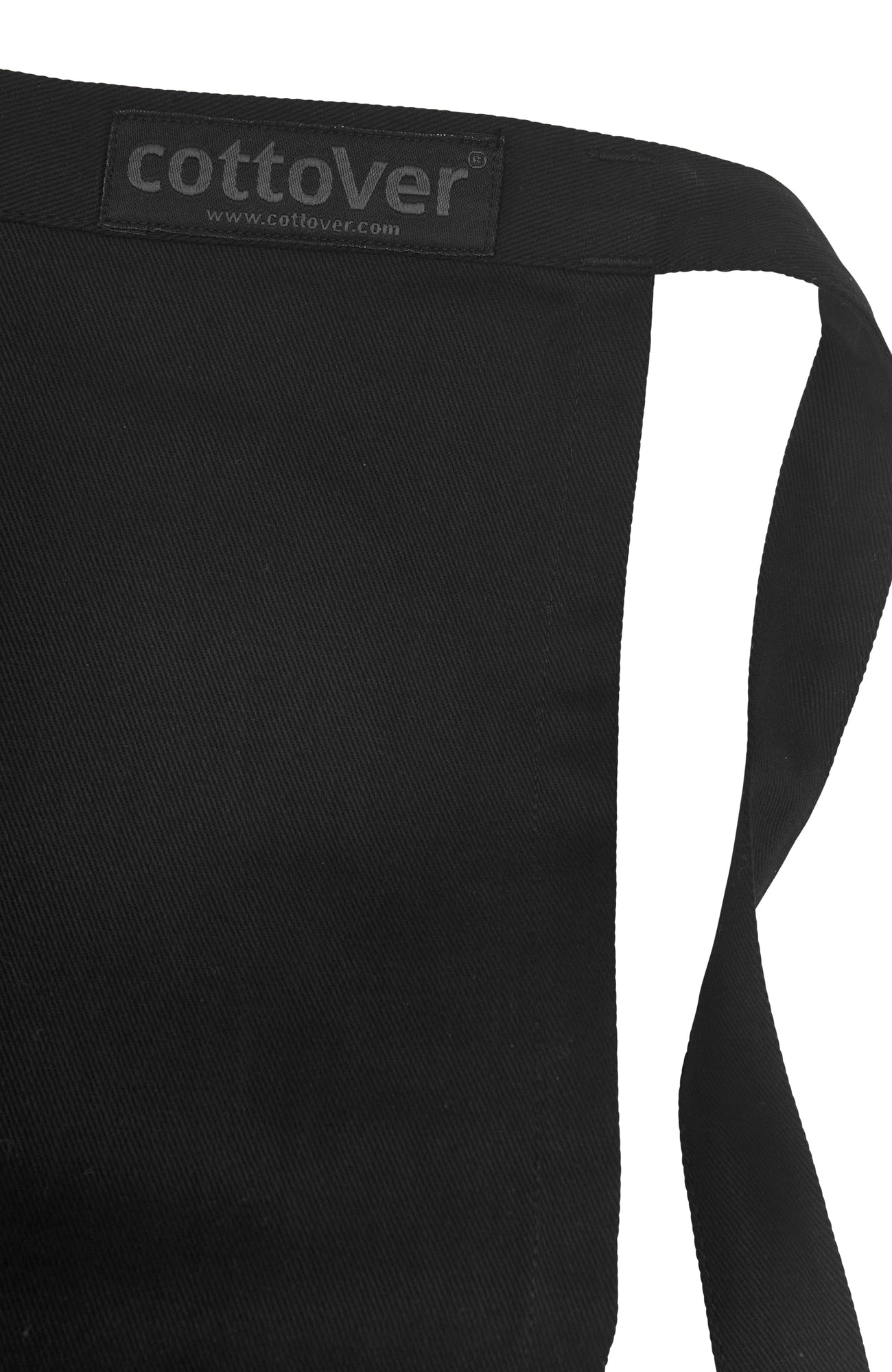 Waist Apron Long (GOTS) Black