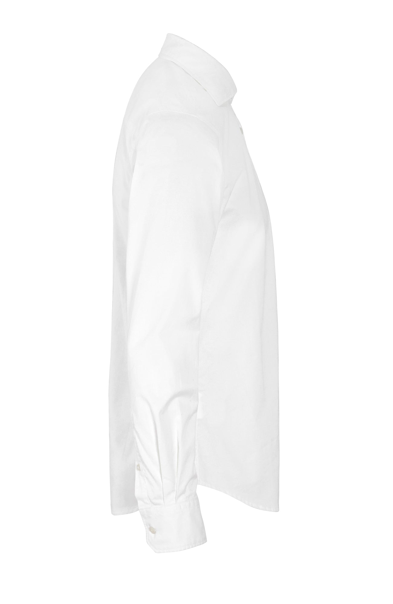 Twill Slim Fit Man White