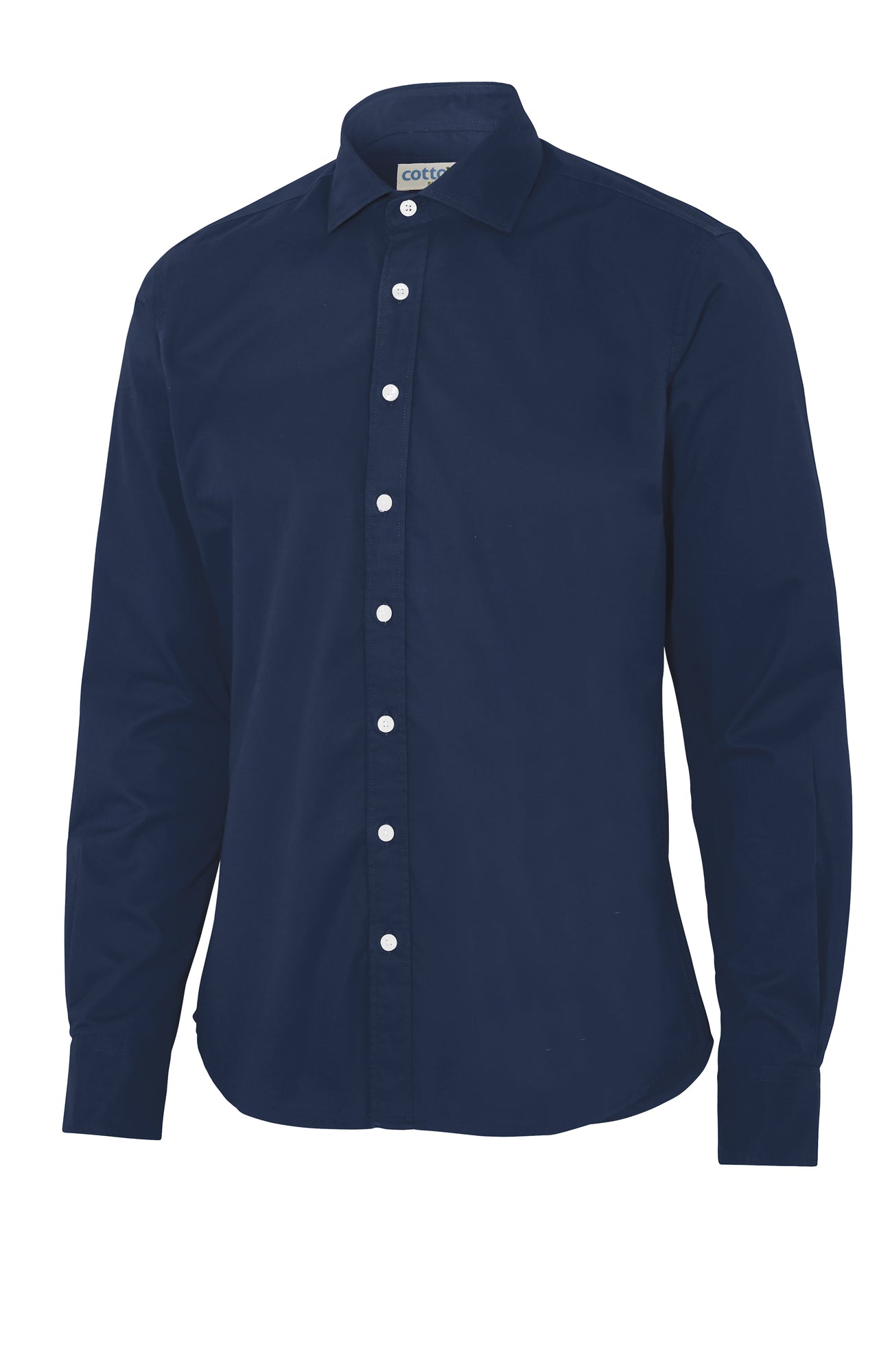 Twill Slim Fit Man Navy