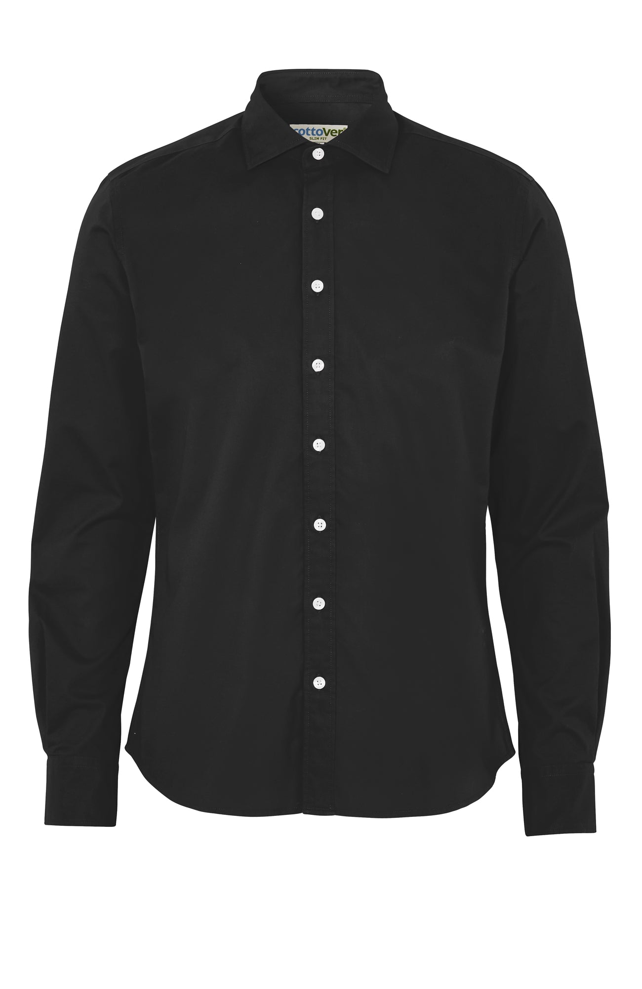 Twill Slim Fit Man Black