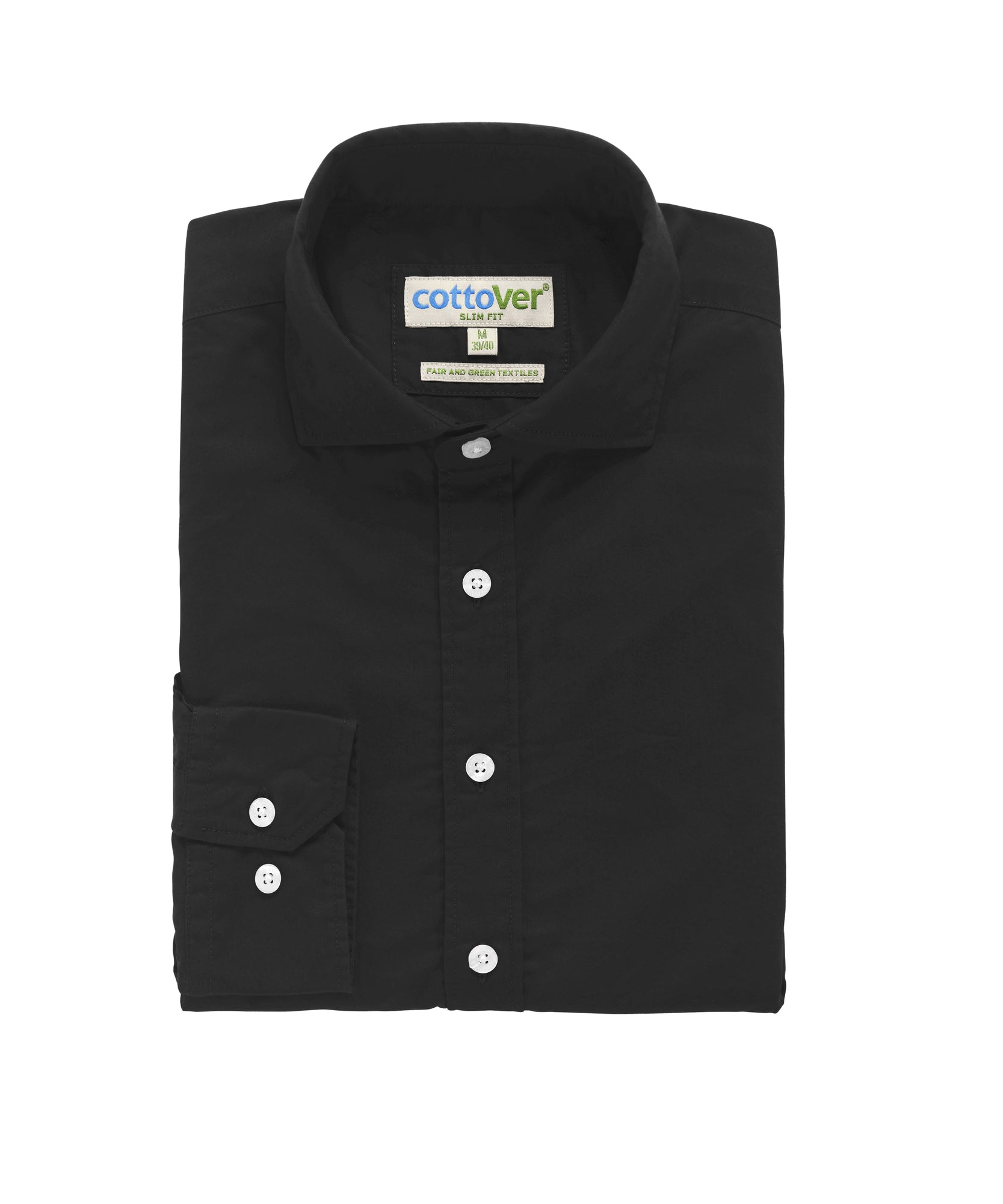 Twill Slim Fit Man Black