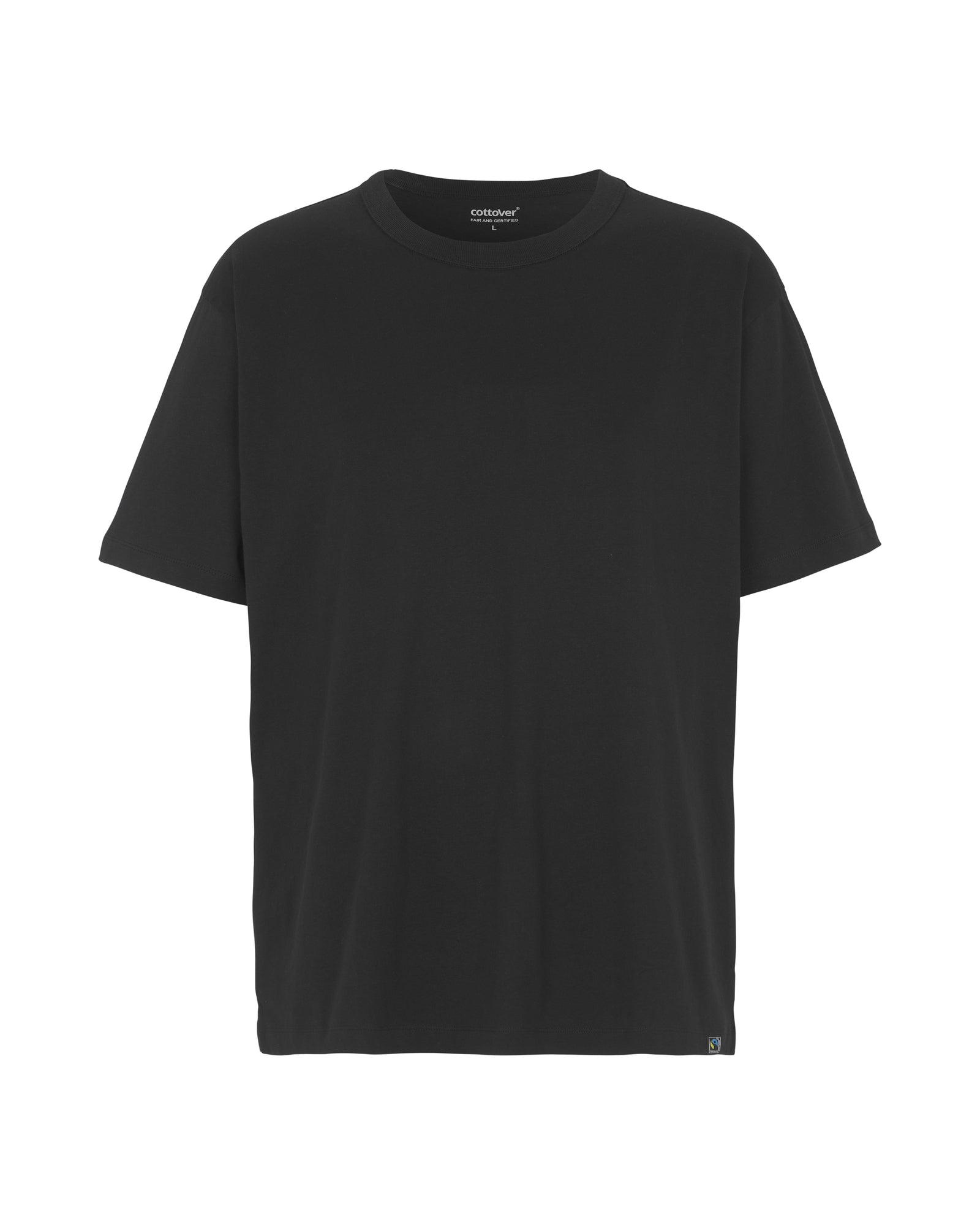 Oversize T-shirt (GOTS) Black