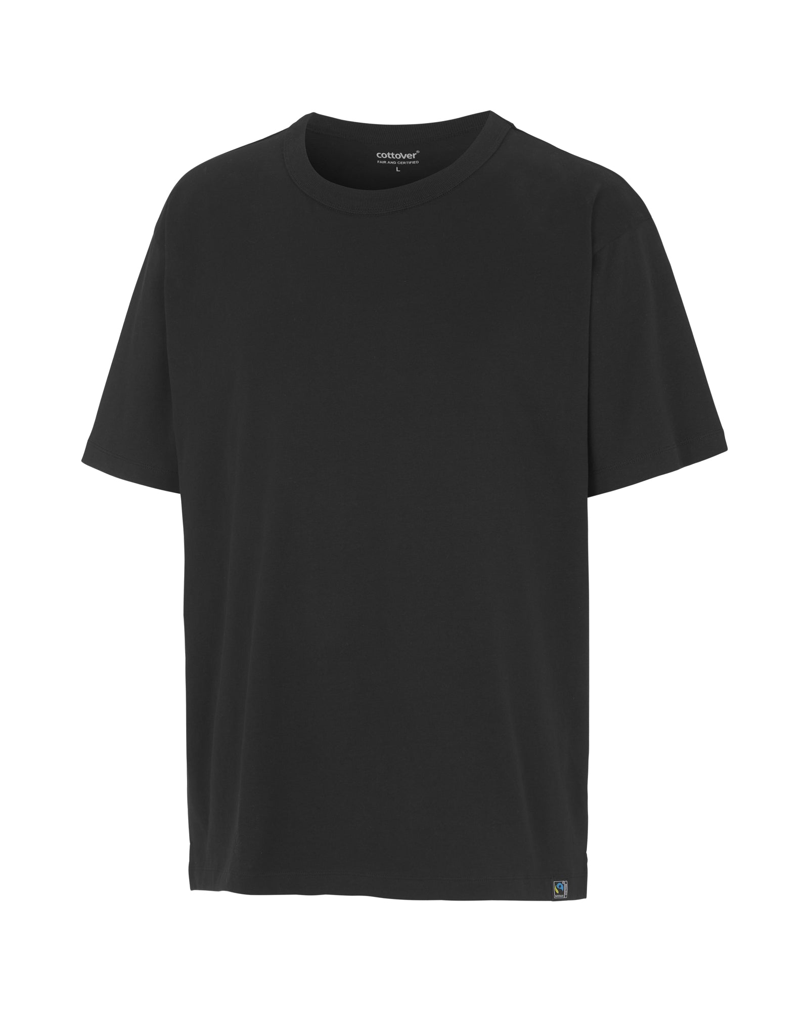 Oversize T-shirt (GOTS) Black
