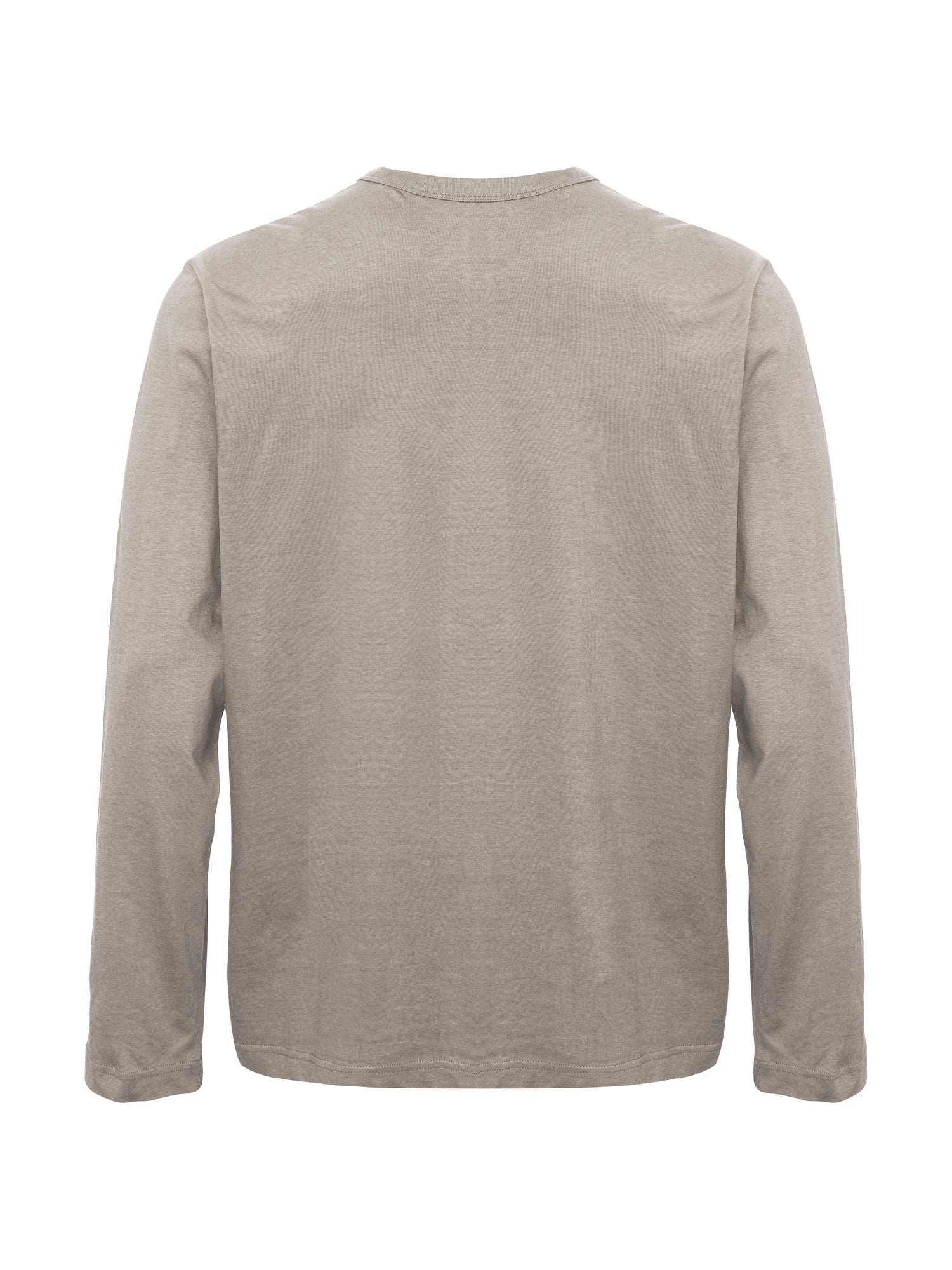 Relaxed T-shirt LS (GOTS) Dk Sand