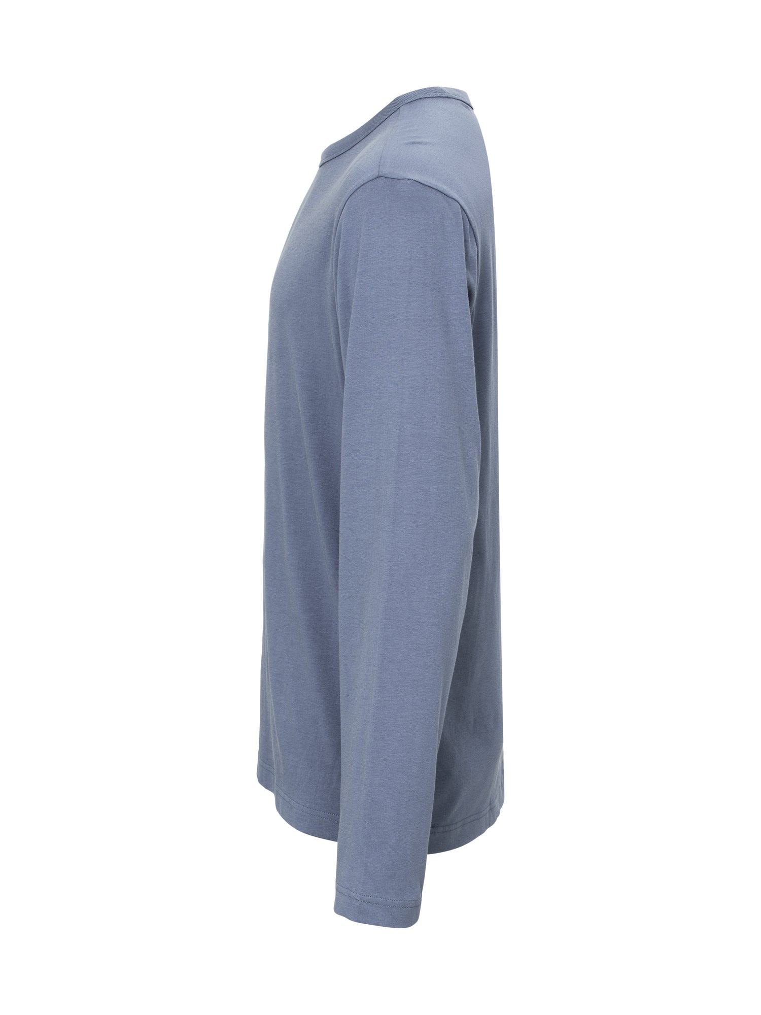 Relaxed T-shirt LS (GOTS) Dusty Blue