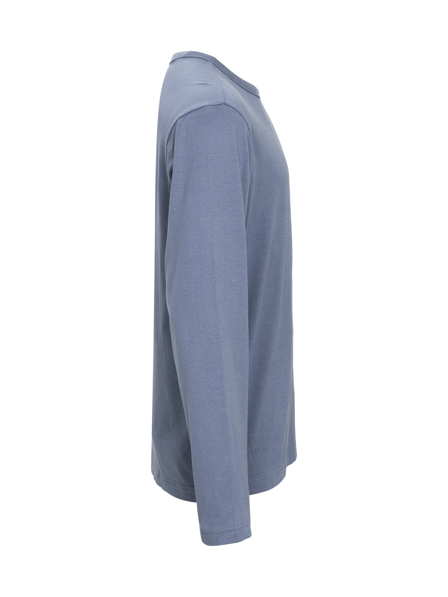 Relaxed T-shirt LS (GOTS) Dusty Blue