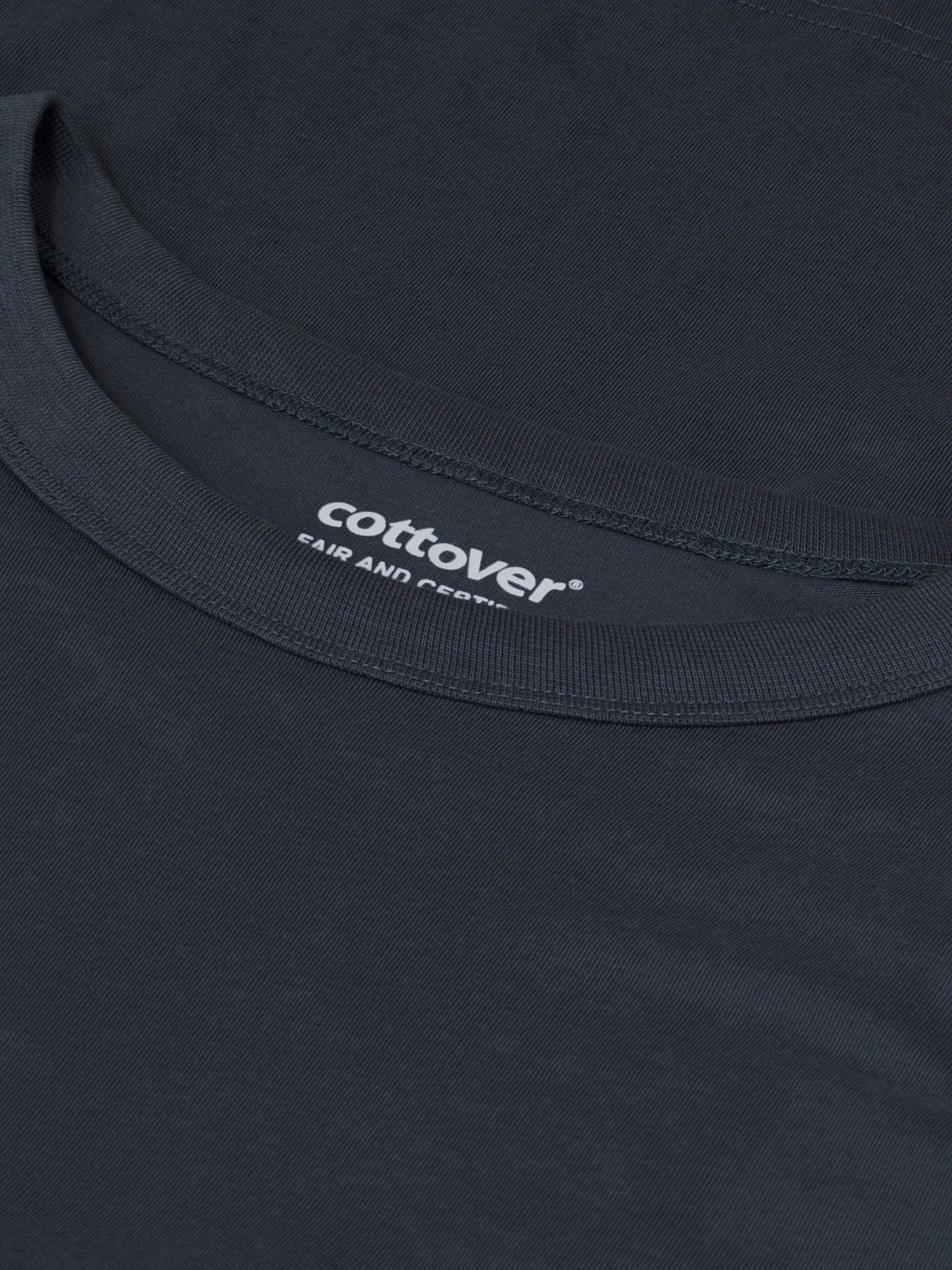 Relaxed T-shirt LS (GOTS) Navy