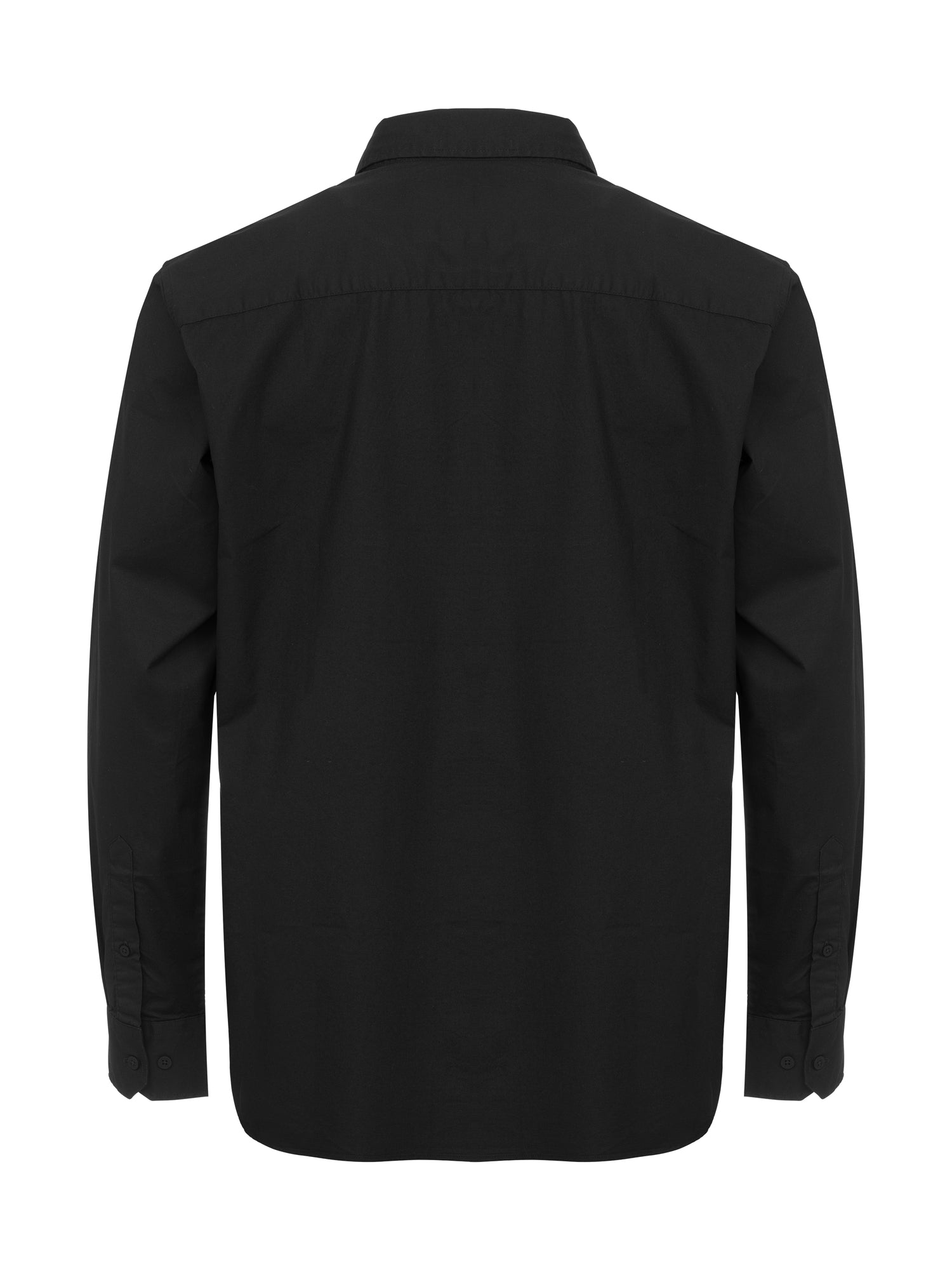 Poplin Slimfit (GOTS) Black