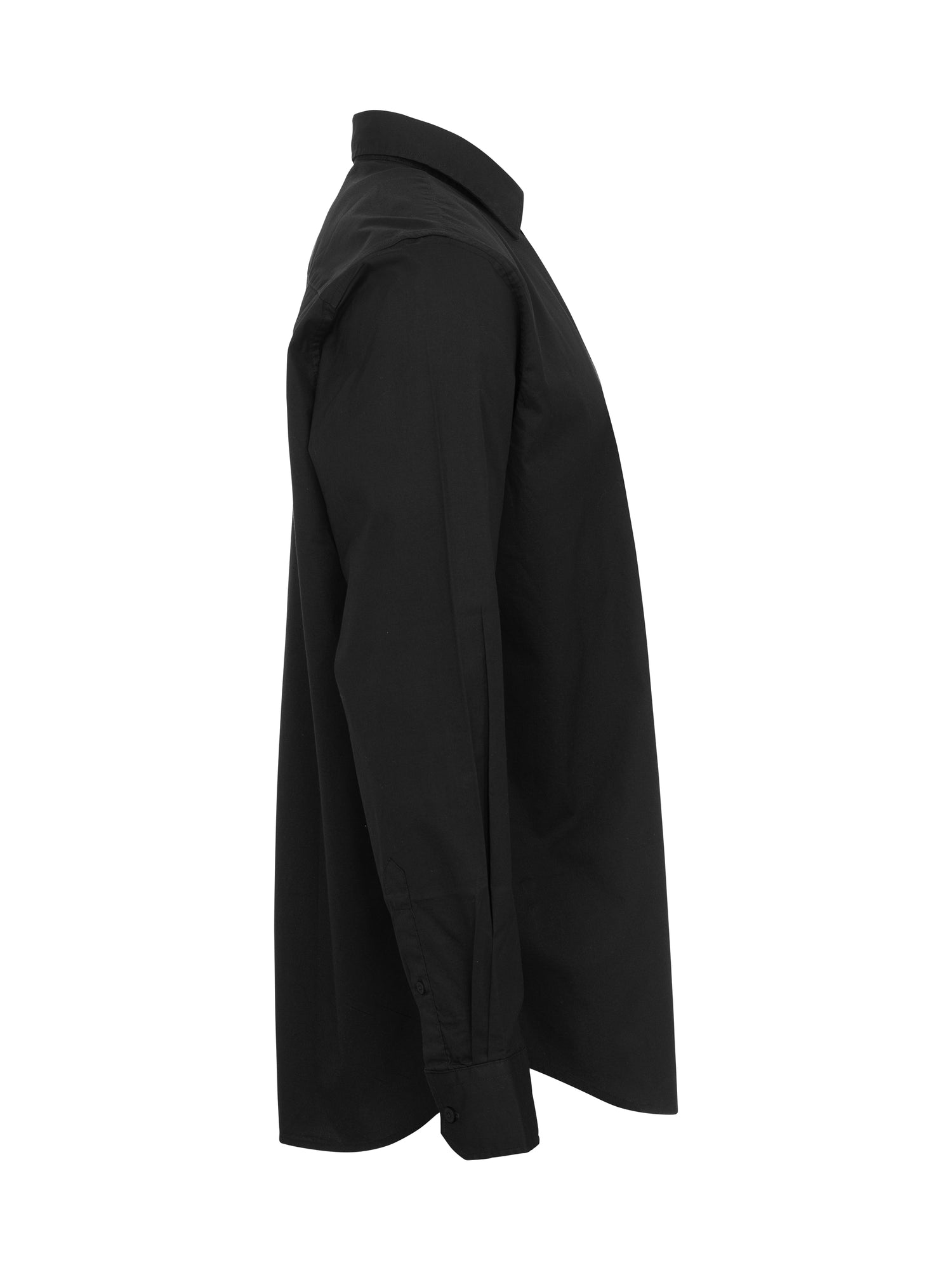 Poplin Slimfit (GOTS) Black