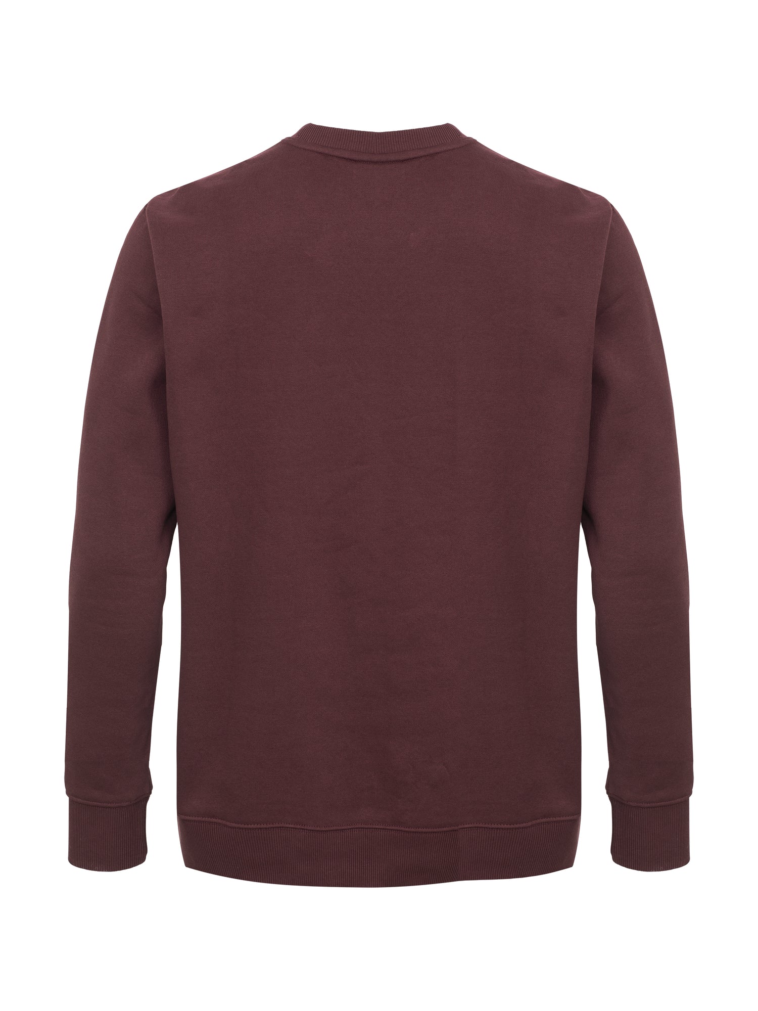 Key Crew Neck Unisex Burgundy