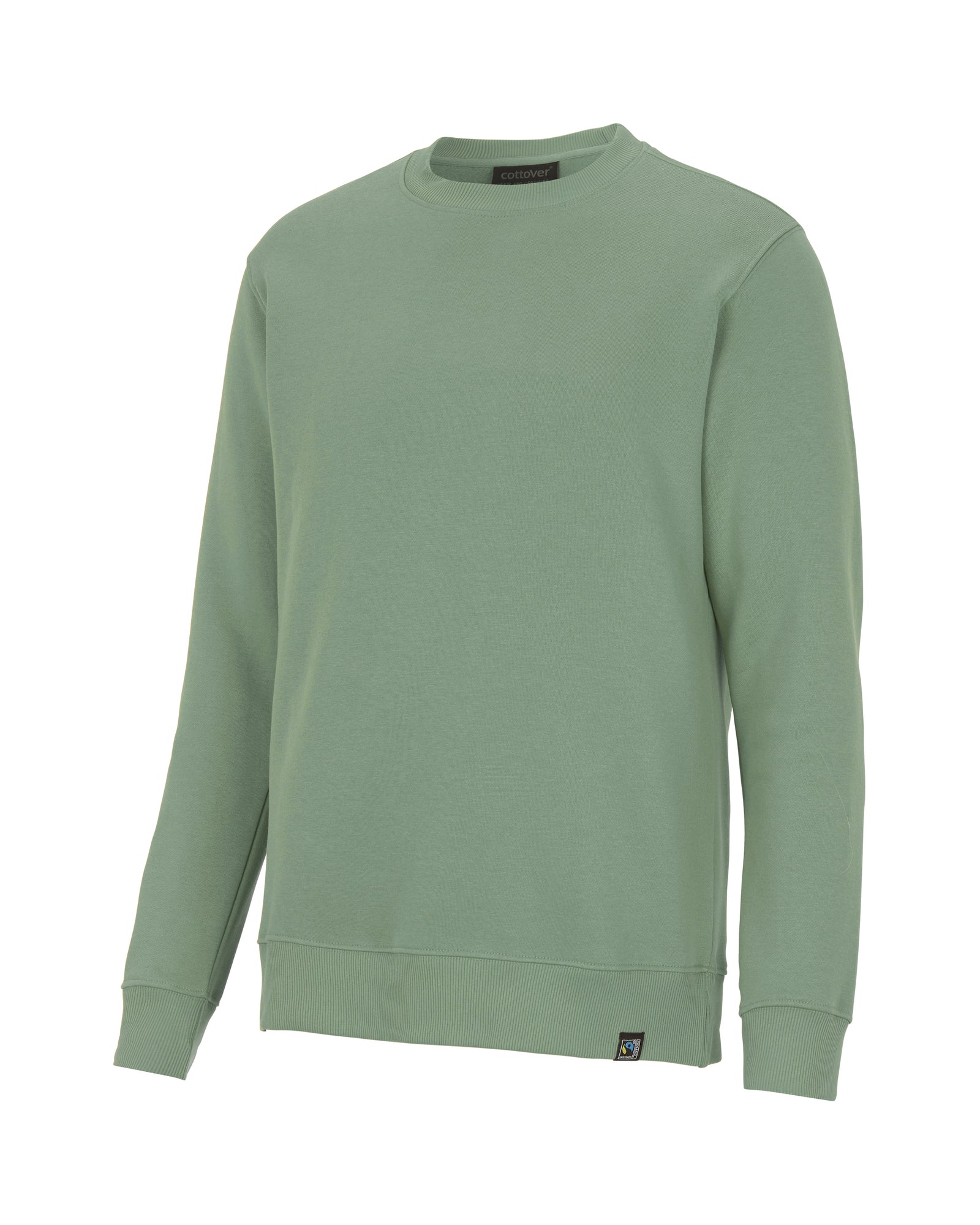 Key Crew Neck Unisex Dusty Green