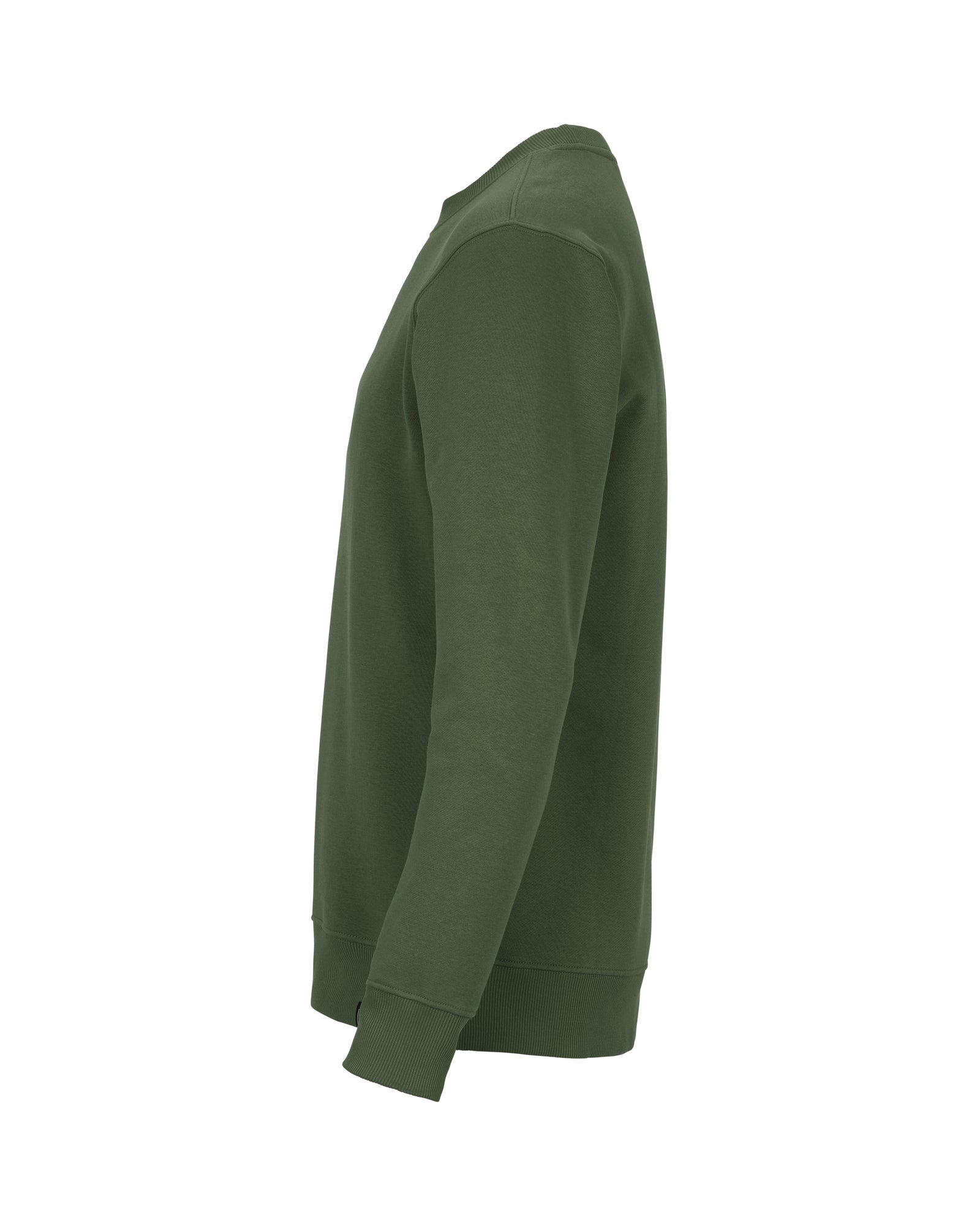 Key Crew Neck Unisex Dk Green