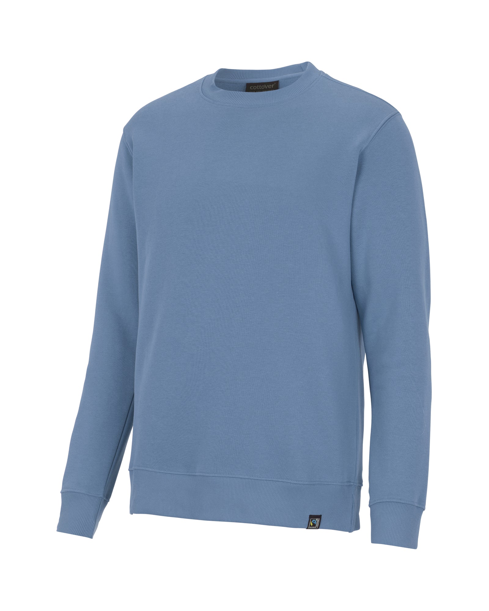 Key Crew Neck Unisex Dusty Blue