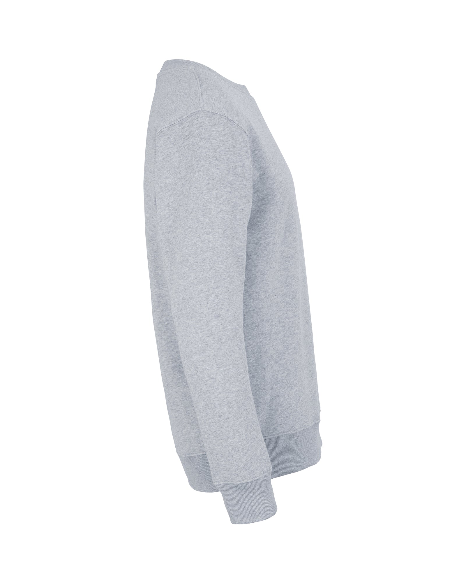 Key Crew Neck Unisex Grey Melange