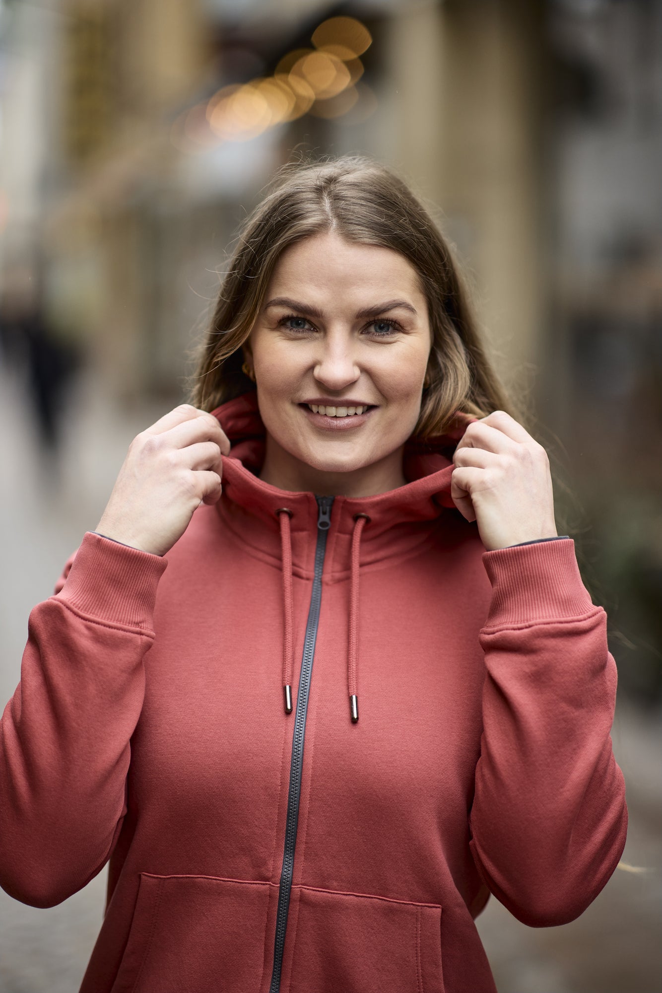 Key FZ Hood Lady Dusty Red