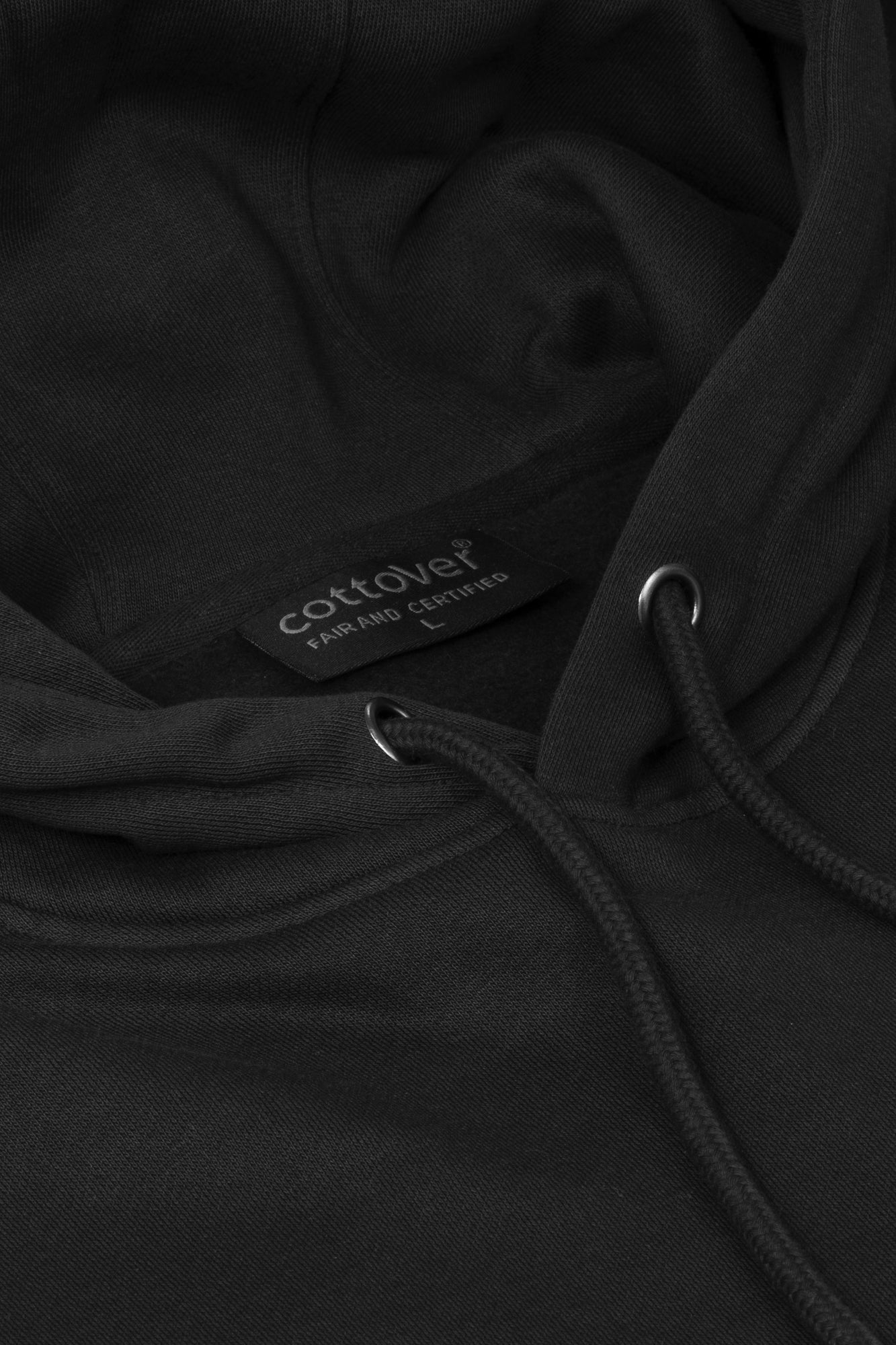 Key Hood (GOTS) Black