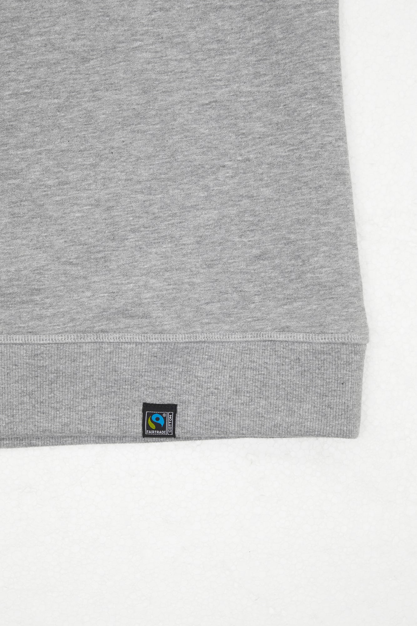 F. Terry Crew Neck Lady Grey Melange