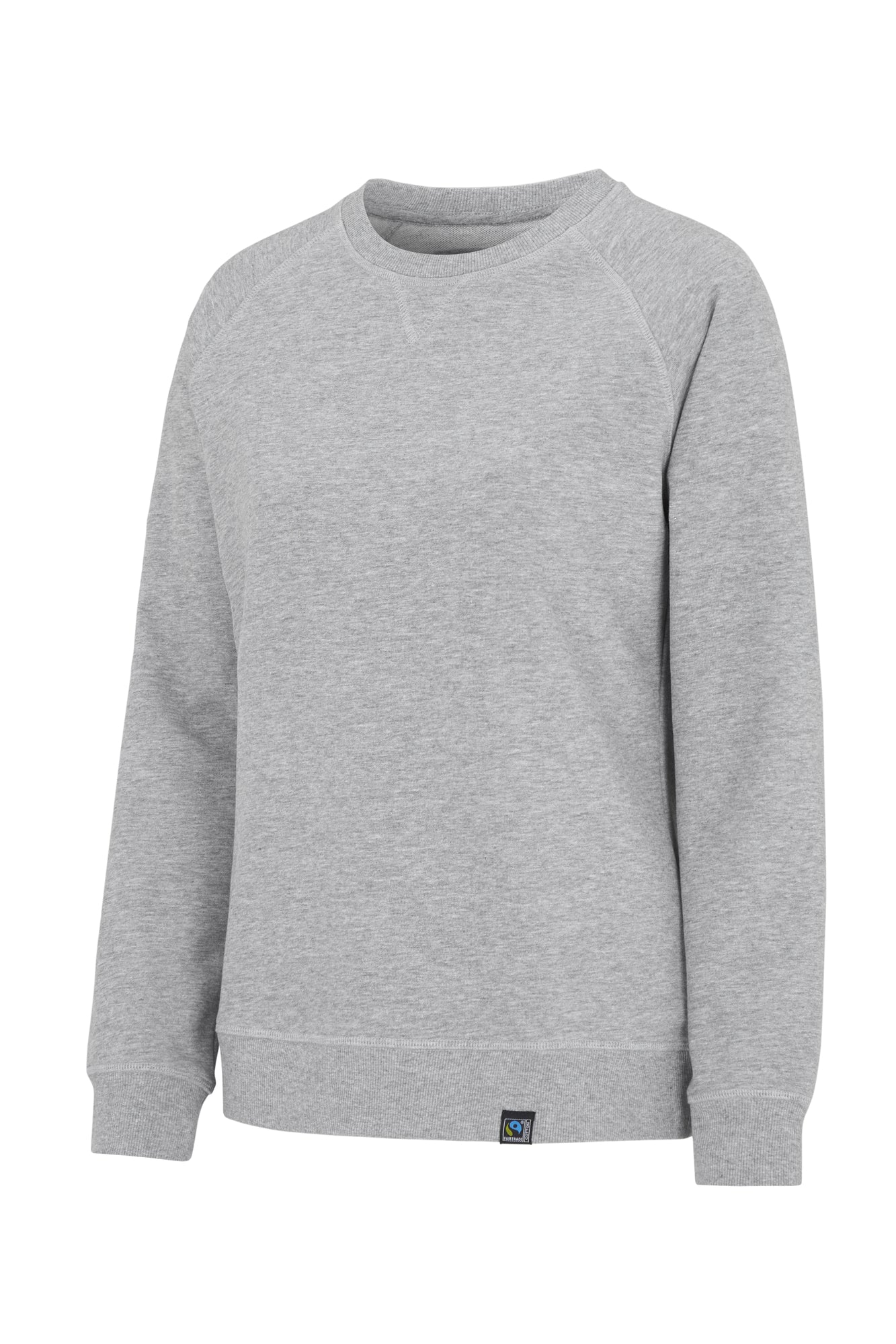 F. Terry Crew Neck Lady Grey Melange