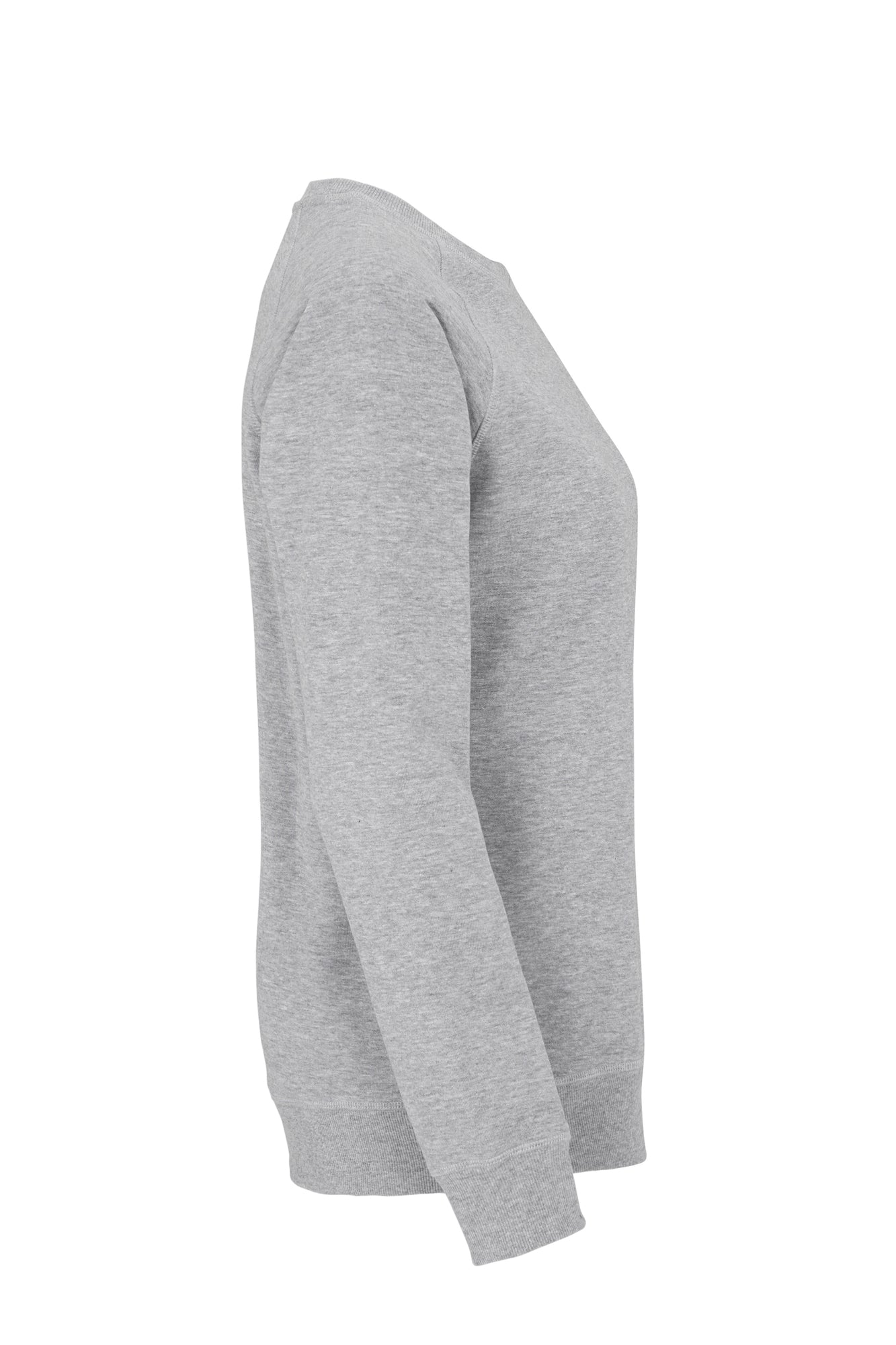 F. Terry Crew Neck Lady Grey Melange